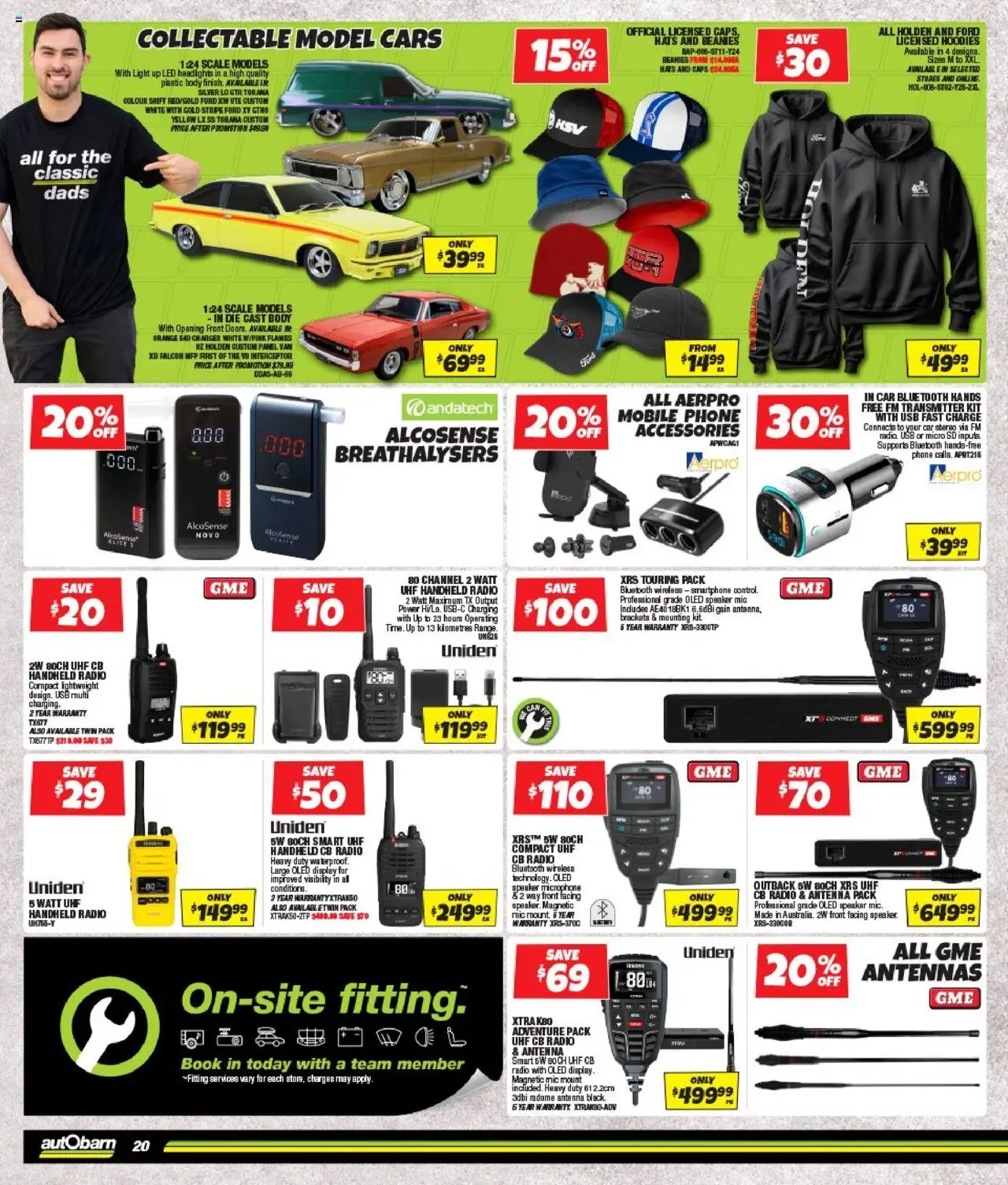 Autobarn catalogue - valid from 13.08.2025 | Page: 20 | Products: Phone, Radio, Microphone, Stereo