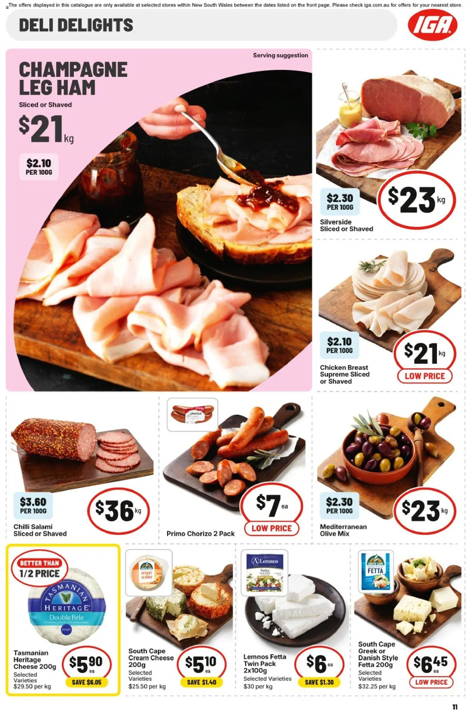 IGA catalogue - valid from 24.12.2025 | Page: 14 | Products: Cheese, Salami, Cream, Chilli