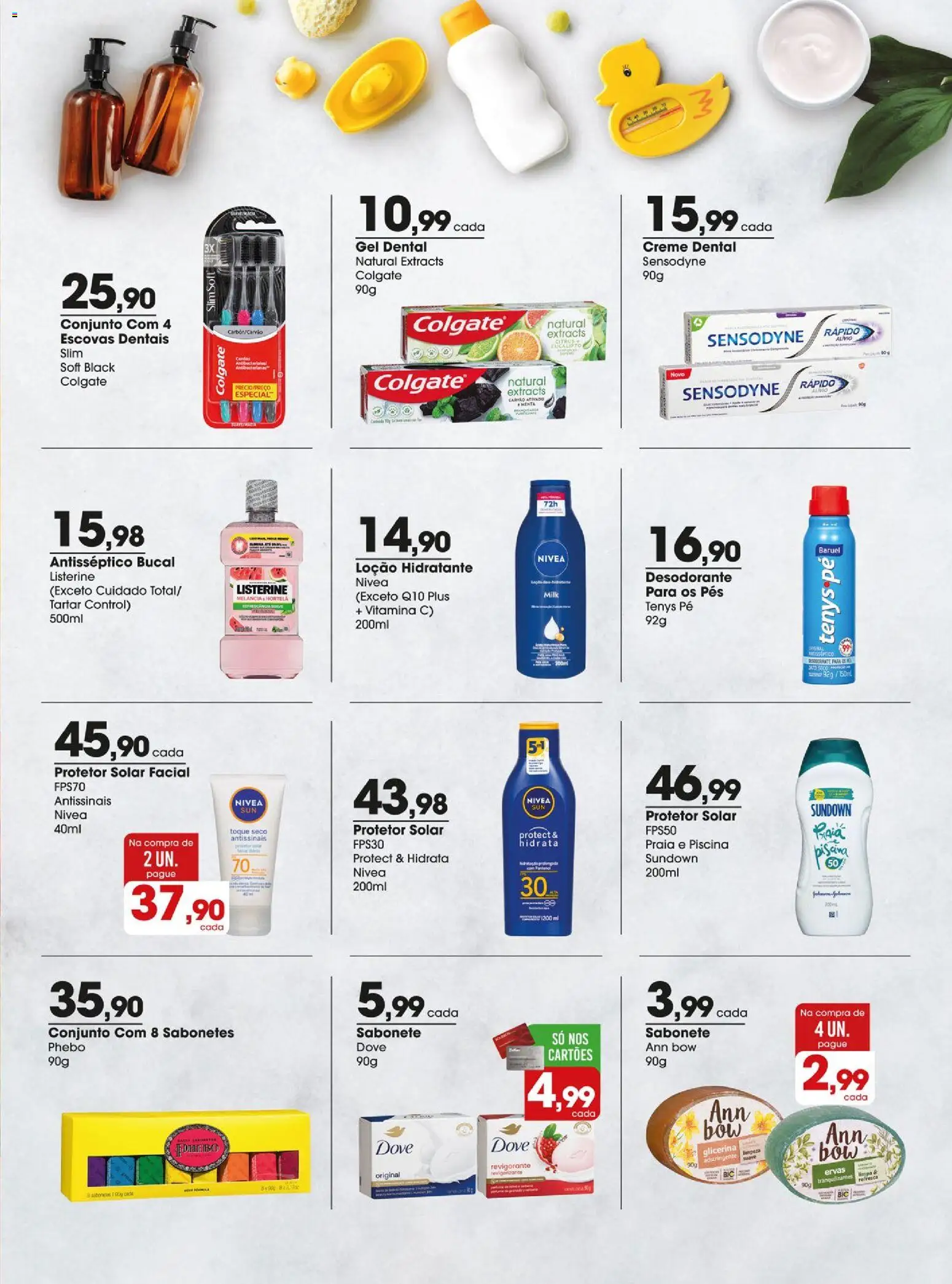 Zaffari Folheto - válido de 19.02.2026 | Página: 15 | Produtos: Protetor solar, Creme, Adstringente, Protetor solar facial