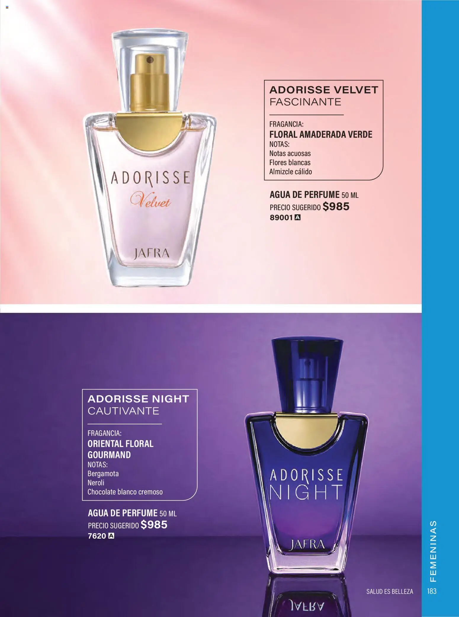 Nuevas ofertas de JAFRA válidas en toda la República Mexicana desde el 01.02.2026. ¡Encuentra las mejores ofertas en JAFRA catálogo Organizador de Ventas! | Página: 181 | Productos: Agua, Chocolate, Perfume, Fragancia