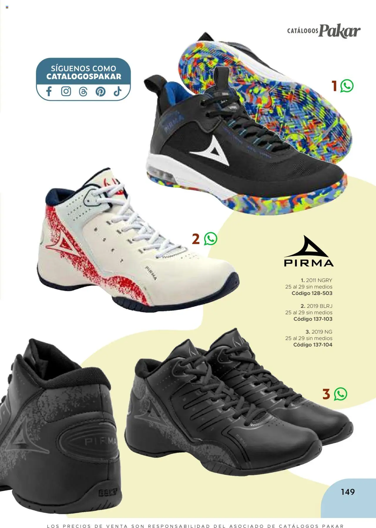 Nuevas ofertas de SC Pakar válidas en toda la República Mexicana desde el 24.07.2025. ¡Encuentra las mejores ofertas en SC Pakar - Catálogo Hombre otoño / invierno! | Página: 149