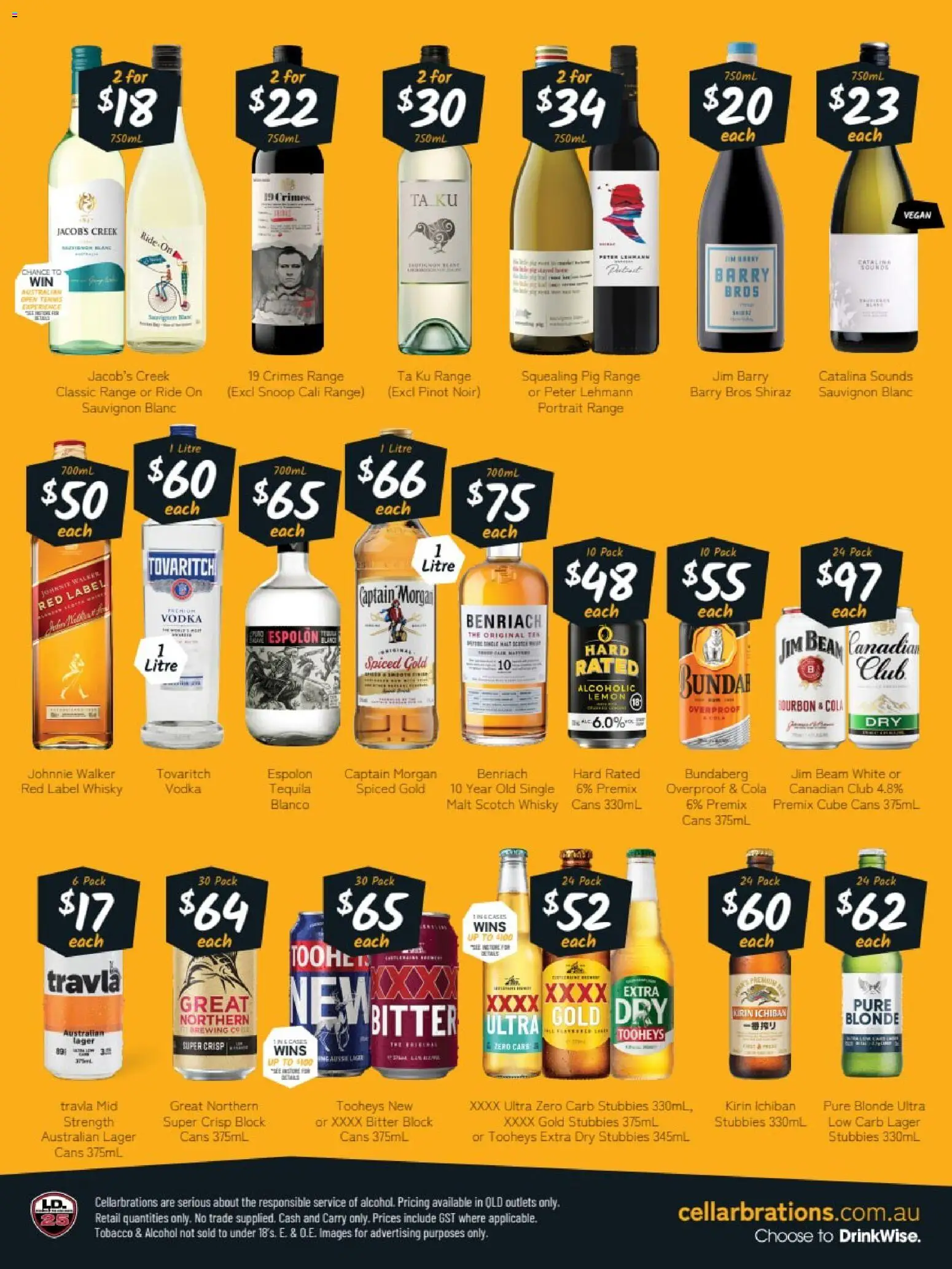 Cellarbrations catalogue - valid from 03.11.2025 | Page: 2 | Products: Bourbon, Vodka, Lemon, Scotch