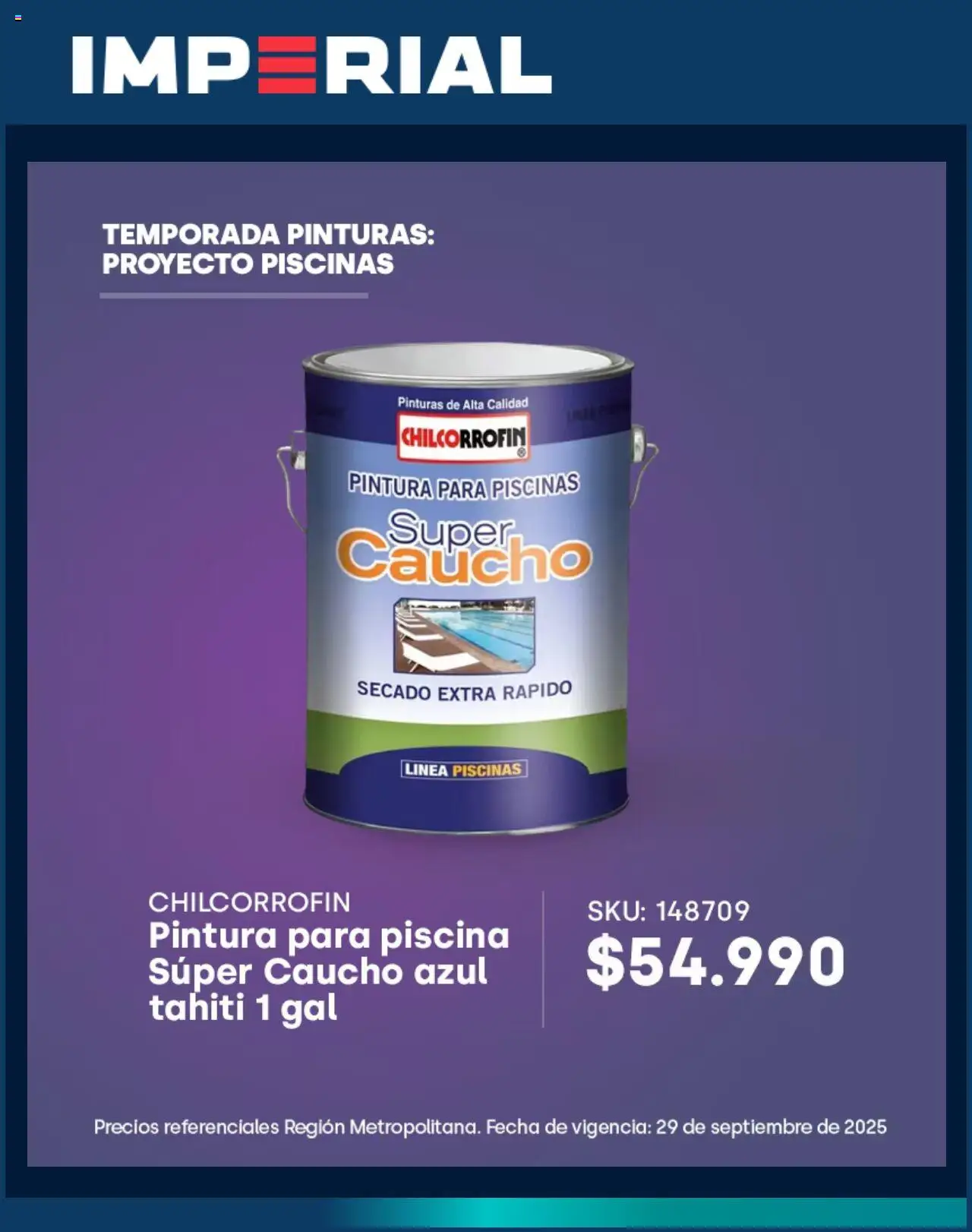 Imperial ofertas  │ válido desde el 16.09.2025 | Página: 4 | Productos: Pintura