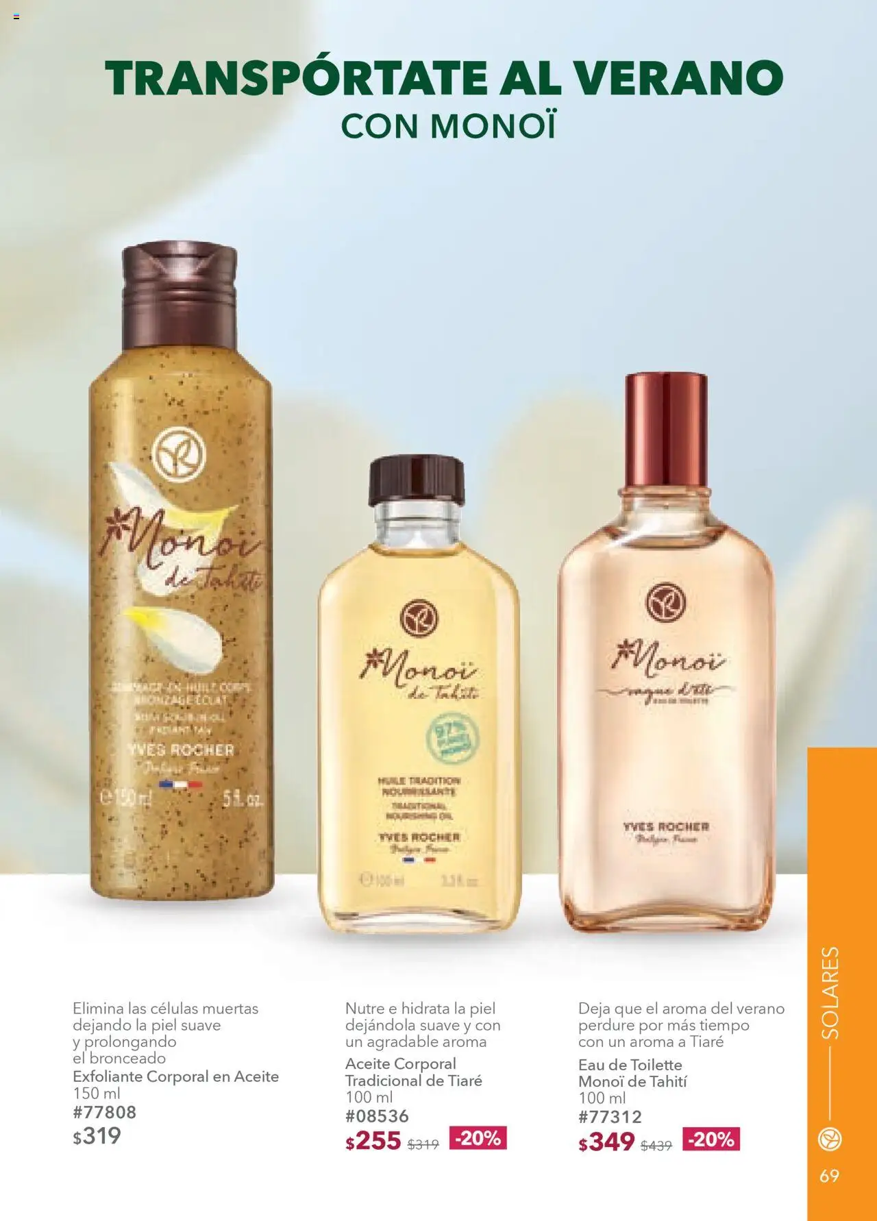 Nuevas ofertas de Yves Rocher válidas en toda la República Mexicana desde el 05.08.2025. ¡Encuentra las mejores ofertas en Yves Rocher - Campaña 11 2025! | Página: 71 | Productos: Exfoliante corporal, Aceite, Eau de toilette