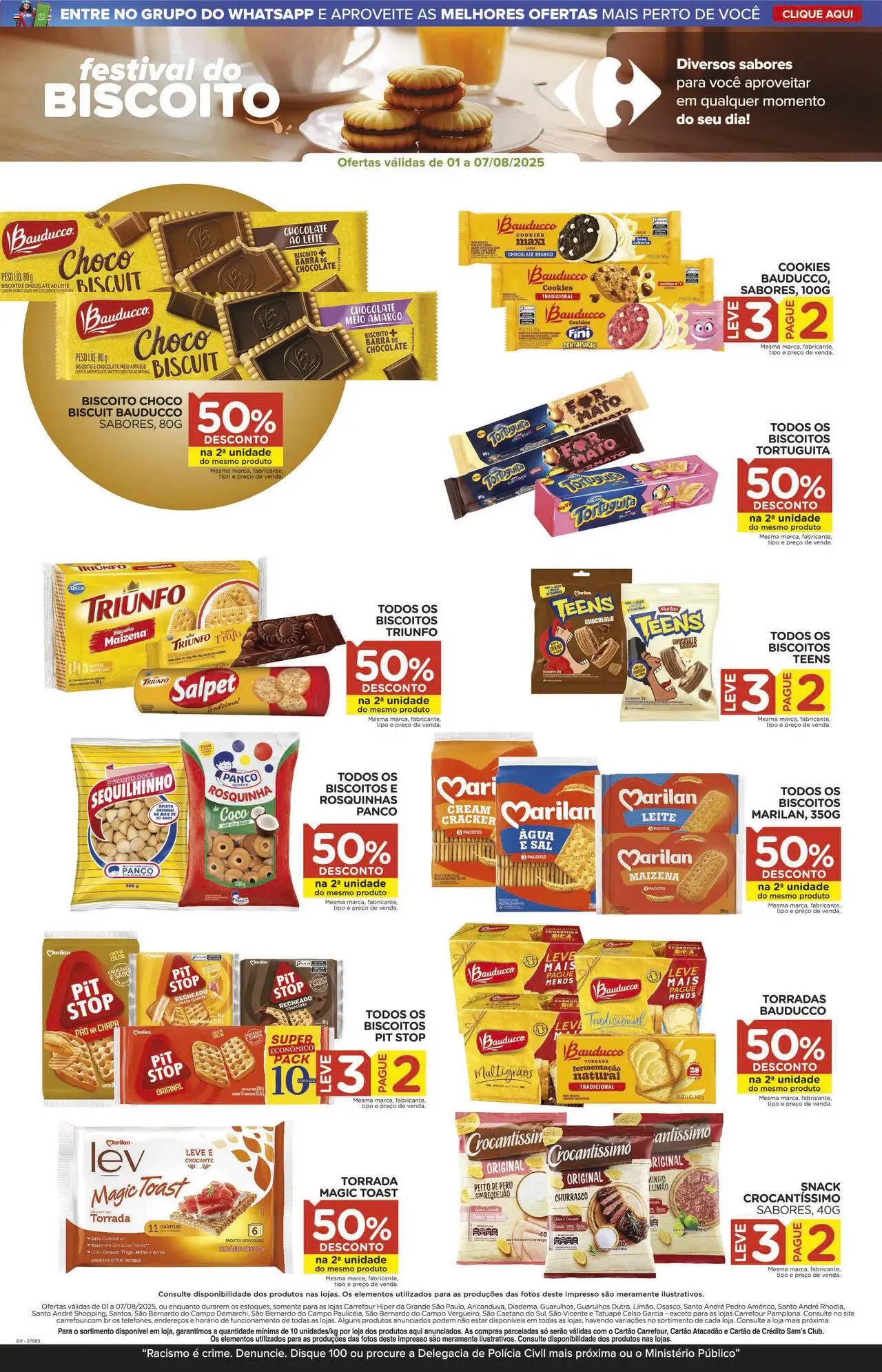 Carrefour Folheto - válido de 01.08.2025 | Página: 8 | Produtos: Coco, Leite, Arroz, Baixo