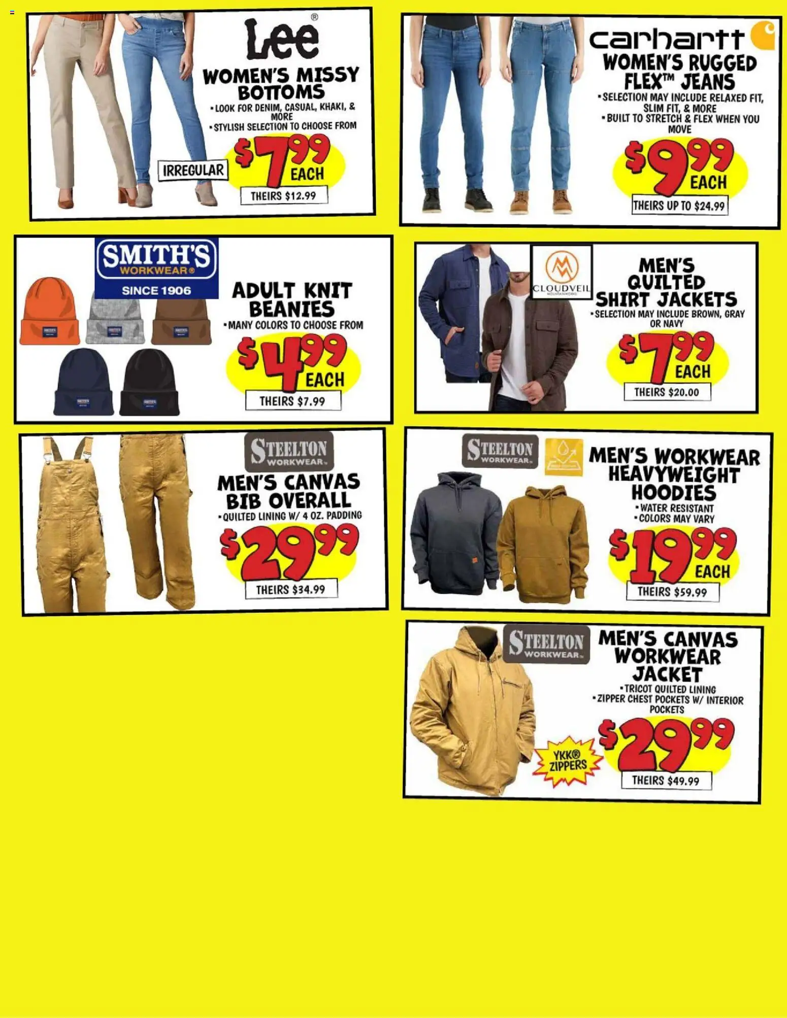 Ollie's Red Hot Deals - valid from 10.11.2025 | Page: 3 | Products: Workwear, Canvas, Jacket, Water