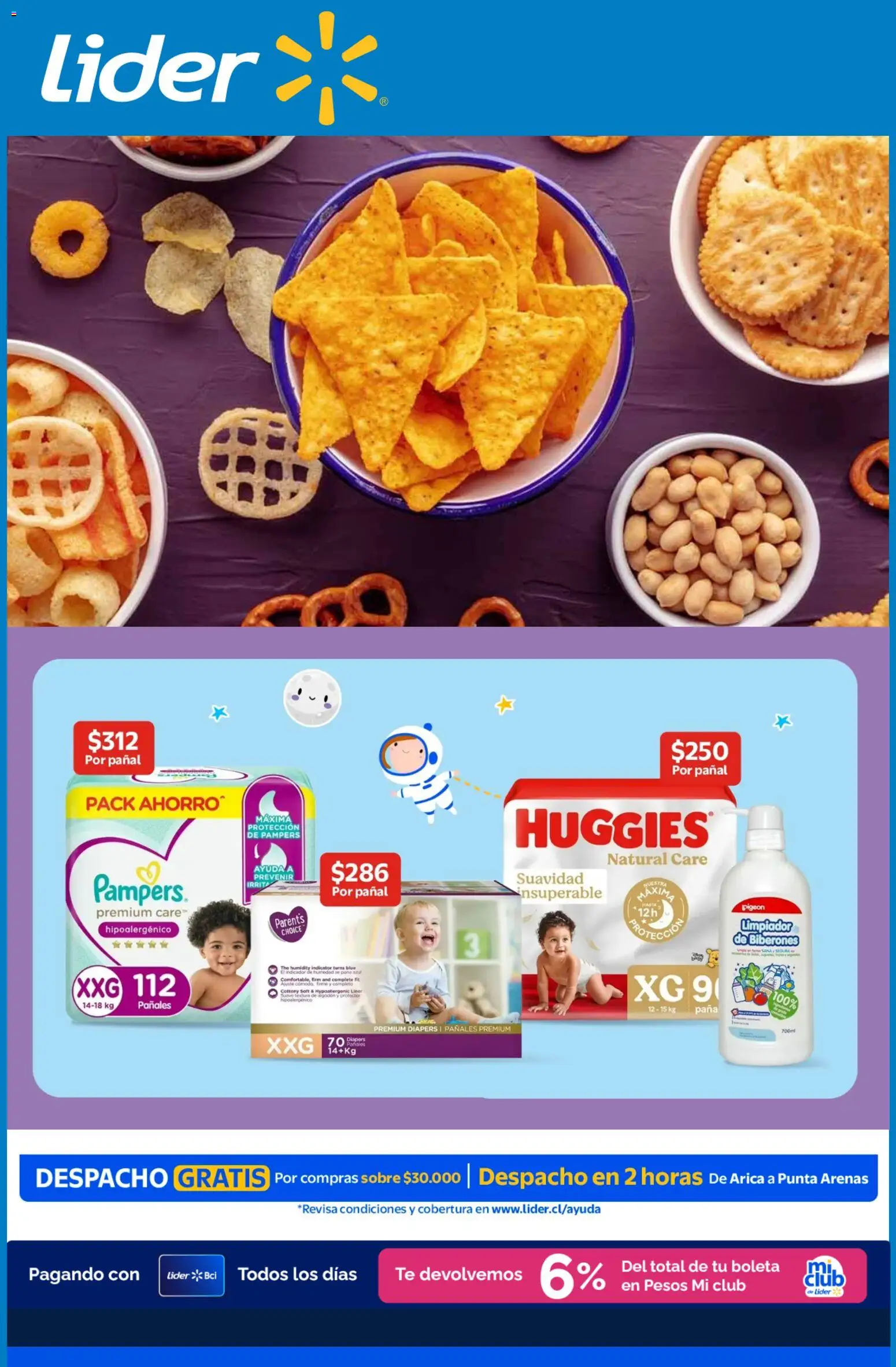 Lider ofertas  │ válido desde el 11.11.2025 | Página: 1 | Productos: Limpiador, Algodón, Sobre, Té