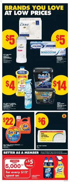 Preview of No Frills weekly flyer / circulaire from shop No Frills valid from 08.01.2026 | Page: 9 | Products: Body wash, Deodorant, Antiperspirant, Toothpaste