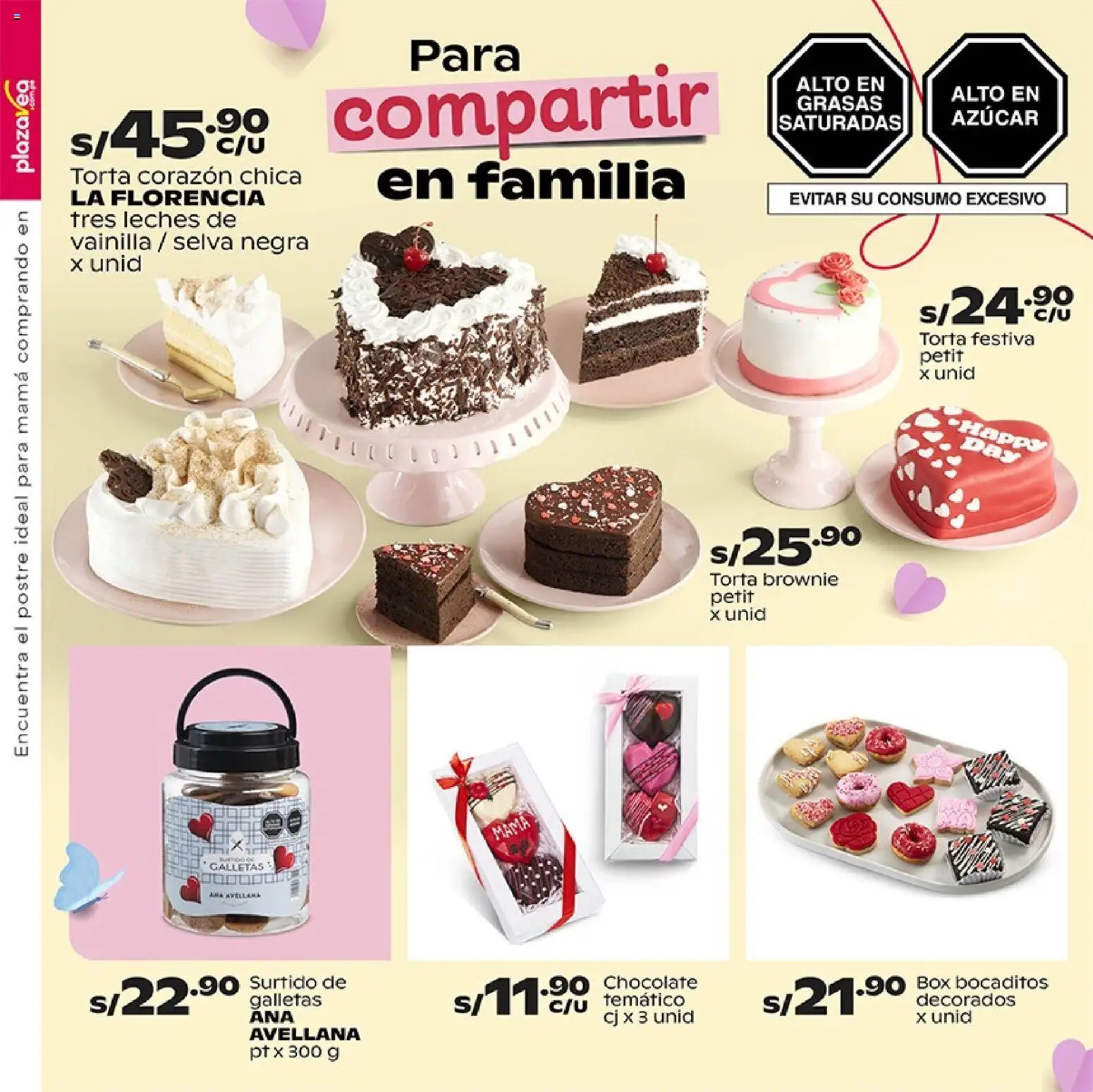 Catálogo Plaza Vea válido desde 27.04.2026 | Página: 6 | Productos: Chocolate, Galletas