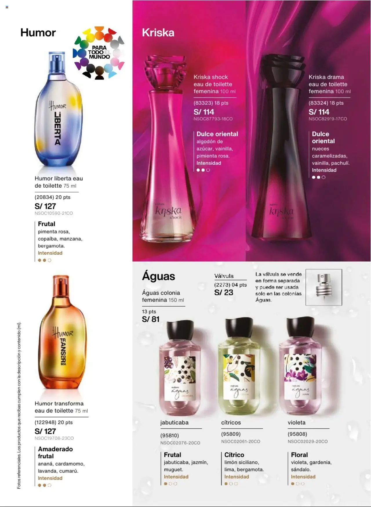 Catálogo Natura válido desde 24.05.2025 | Página: 46 | Productos: Nueces, EAU de Toilette