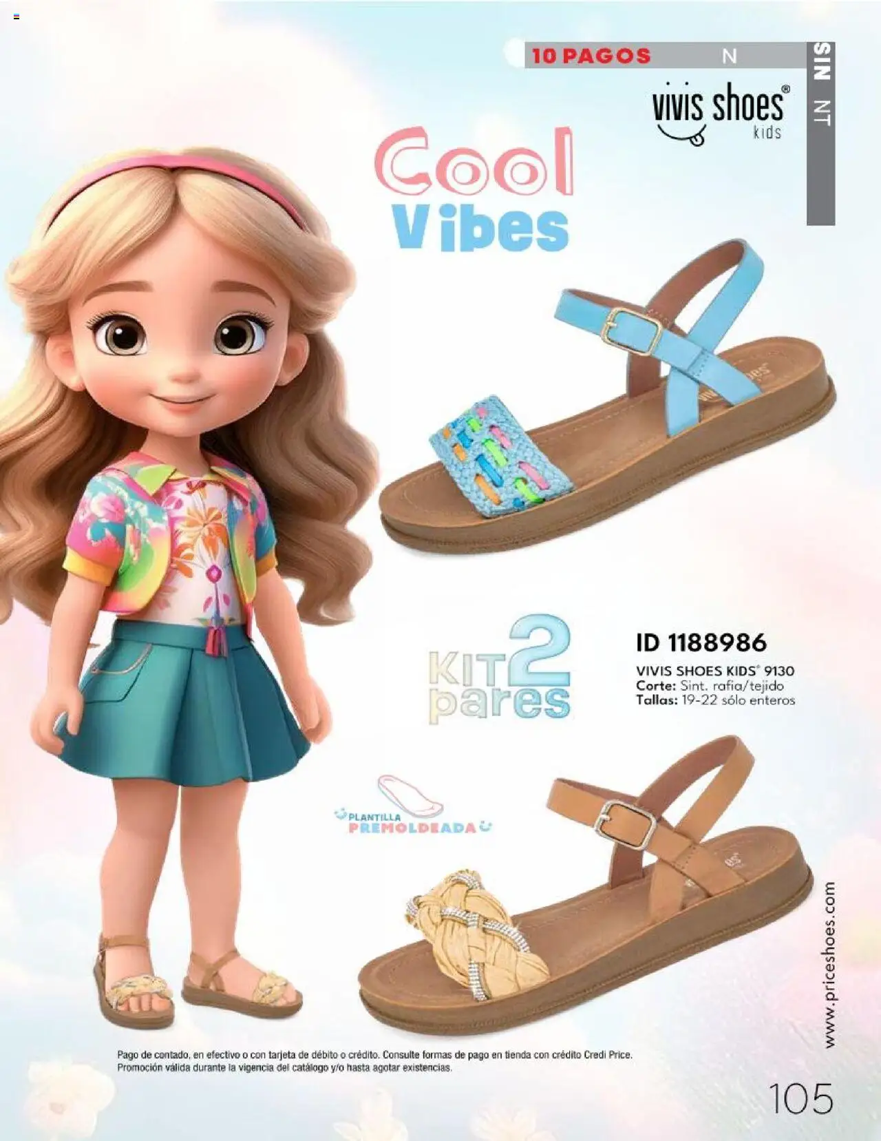 Nuevas ofertas de Price Shoes válidas en toda la República Mexicana desde el 28.04.2025. ¡Encuentra las mejores ofertas en Price Shoes catálogo Calzado PV 2025! | Página: 105
