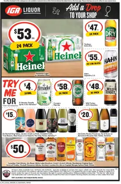 IGA catalogue - valid from 17.09.2025 | Page: 2 | Products: Bourbon, Gin, Whiskey, Scotch