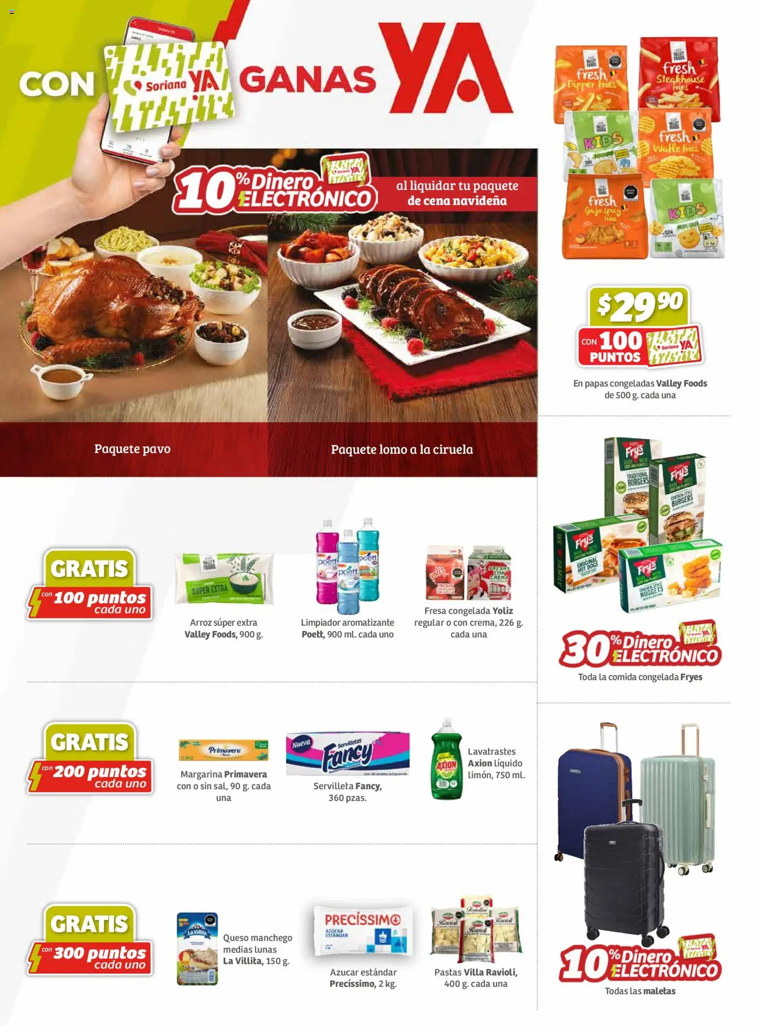 Nuevas ofertas de Soriana válidas en toda la República Mexicana desde el 27.11.2025. ¡Encuentra las mejores ofertas en Soriana - Pesito Valedor Mercado: Ags, Col, Gto, Jal, Mich! | Página: 8 | Productos: Fresa, Arroz, Margarina, Limpiador
