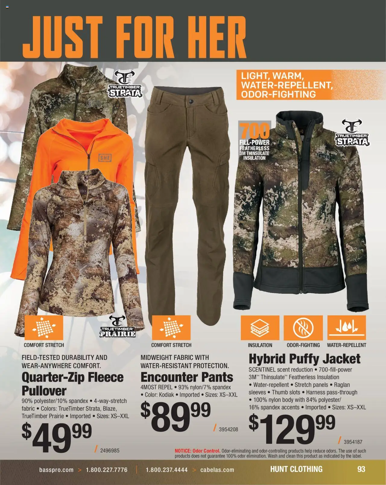 Cabela's Hunting Master 25 - valid from 11.08.2025 | Page: 93 | Products: Jacket, Pants