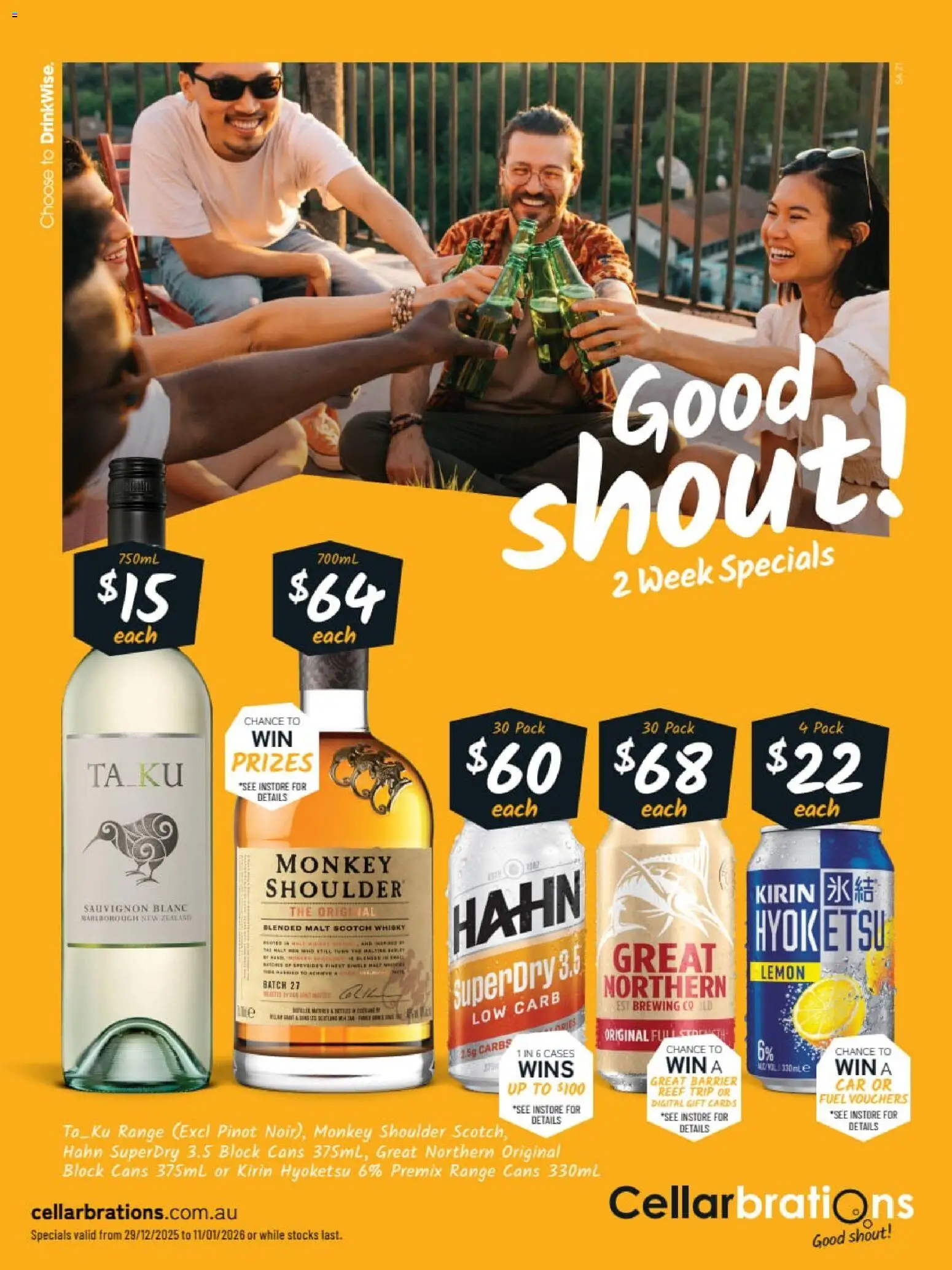 Cellarbrations catalogue - valid from 29.12.2025 | Page: 1 | Products: Lemon, Scotch, Digital