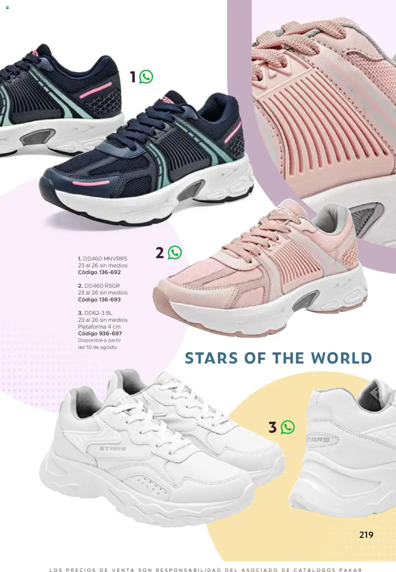 Nuevas ofertas de SC Pakar válidas en toda la República Mexicana desde el 24.07.2025. ¡Encuentra las mejores ofertas en SC Pakar - Catálogo Casual otoño / invierno! | Página: 219