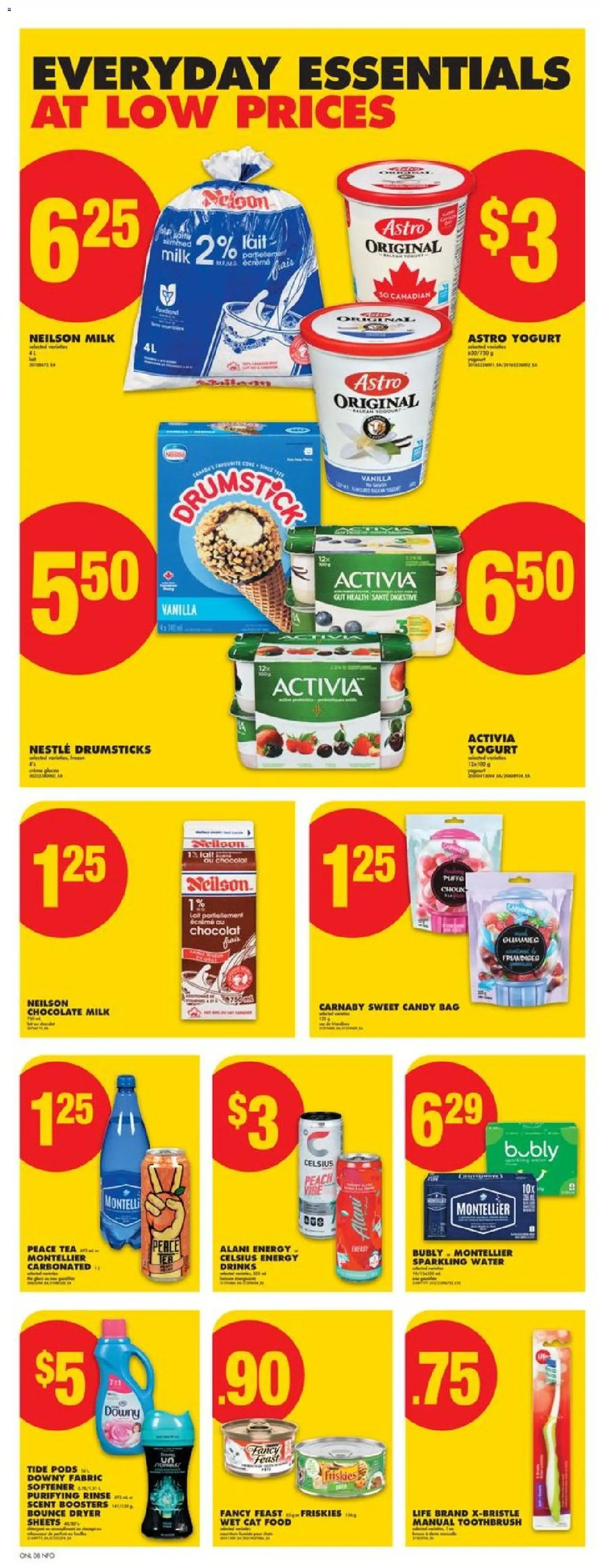 No Frills flyer valid from 30.10.2025 | Page: 13 | Products: Tea, Cream, Fabric softener, Chocolate