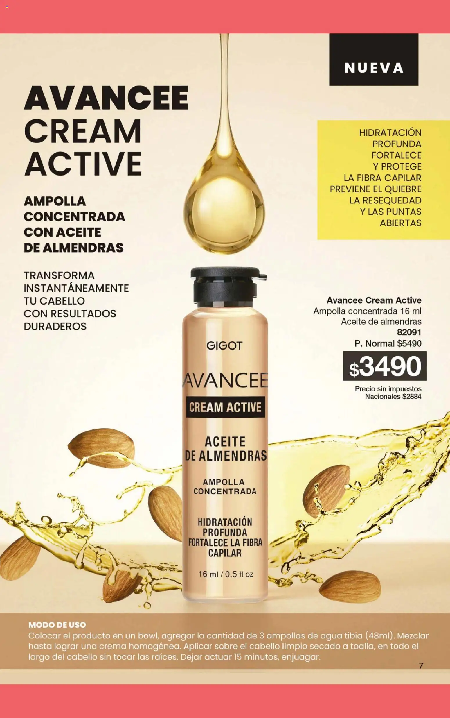 Gigot - CAMPAÑA 05 │ válido desde el 28.02.2026 | Página: 13 | Productos: Sobre, Almendras, Ampolla, Crema