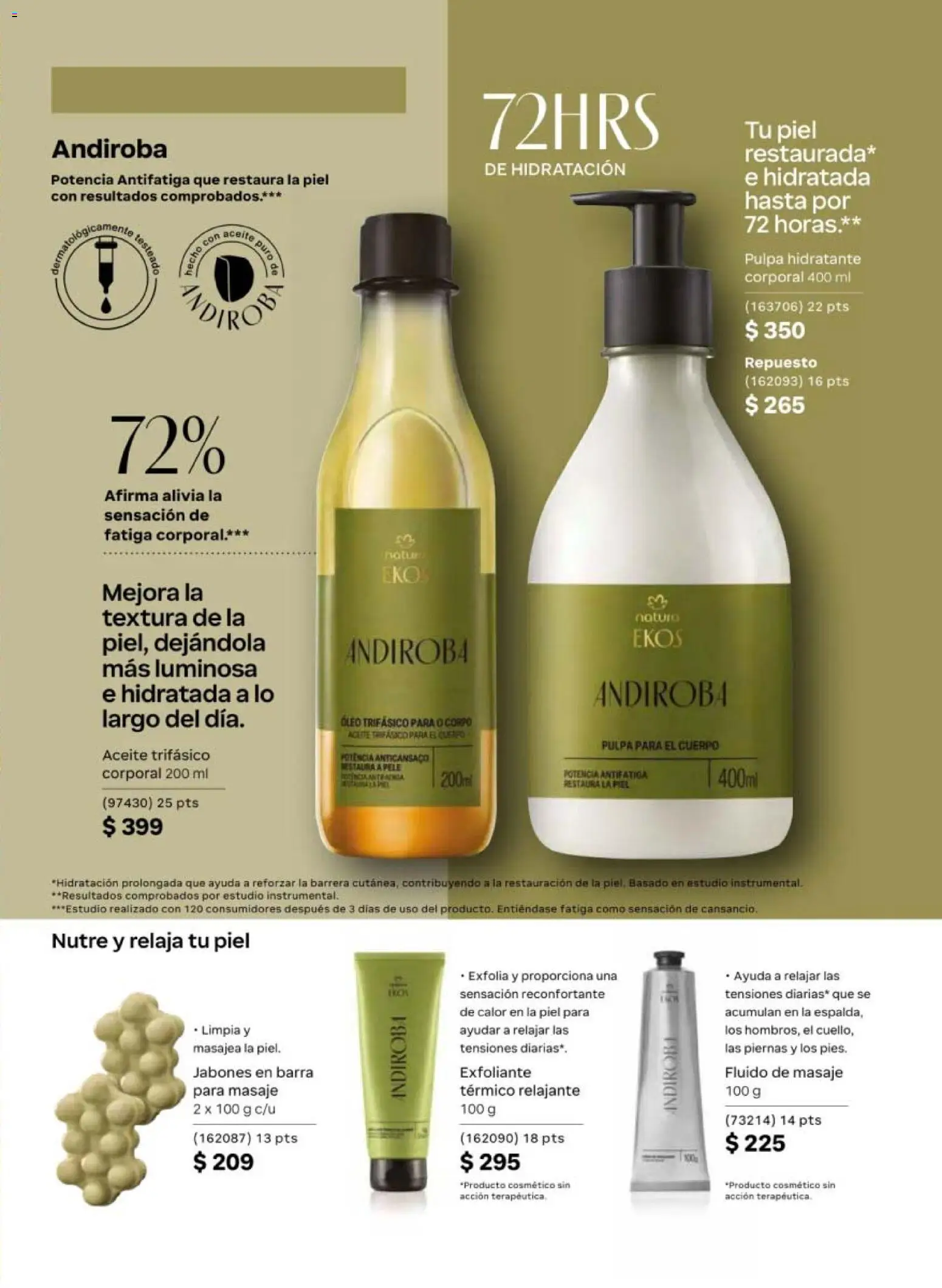 Nuevas ofertas de Natura válidas en toda la República Mexicana desde el 13.03.2026. ¡Encuentra las mejores ofertas en Natura campaña 5 2026! | Página: 115 | Productos: Aceite, Barra