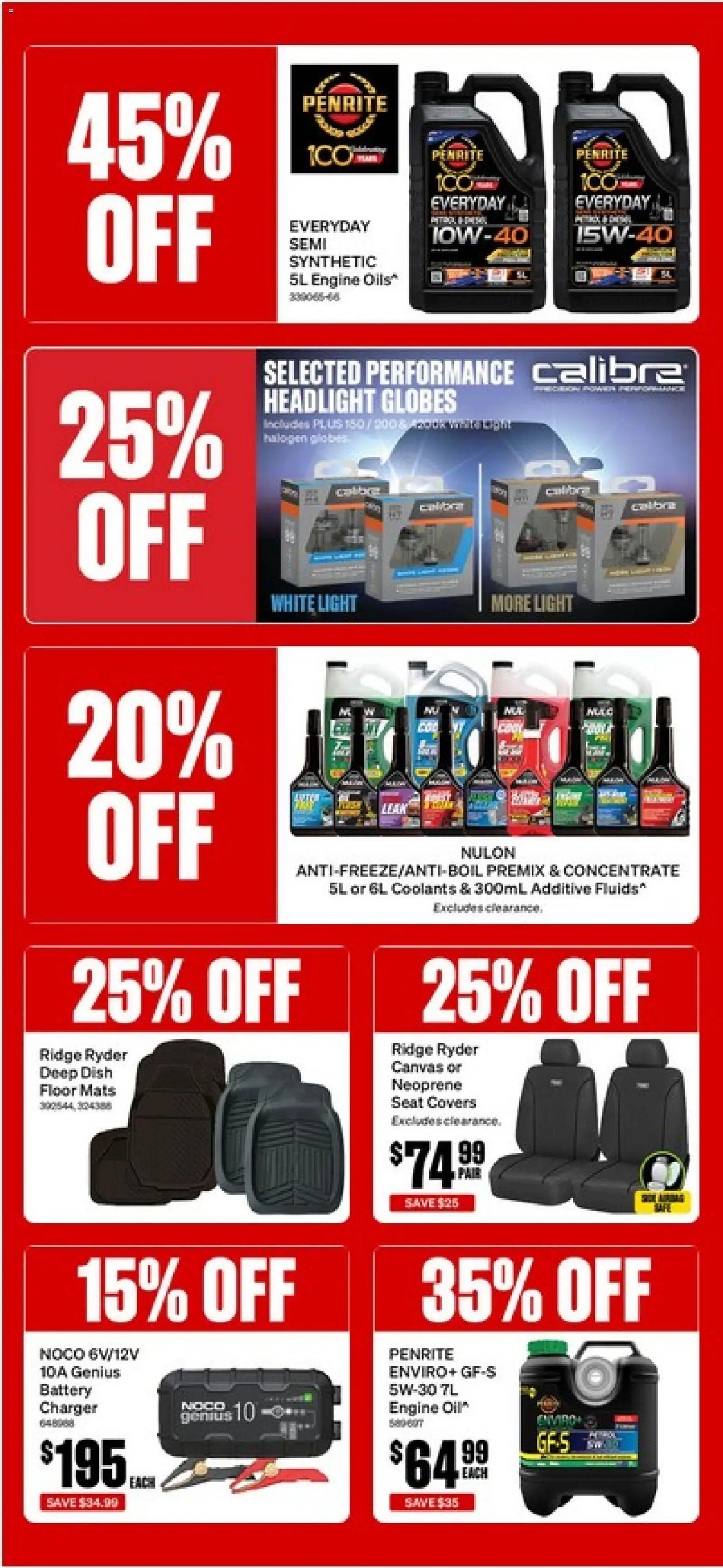 Supercheap Auto catalogue - valid from 19.03.2026 | Page: 4 | Products: Battery, Charger, Light