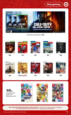Preview of Target Catalogue - valid from 06.11.2025 | Page: 49 | Products: Box, Computer, Xbox