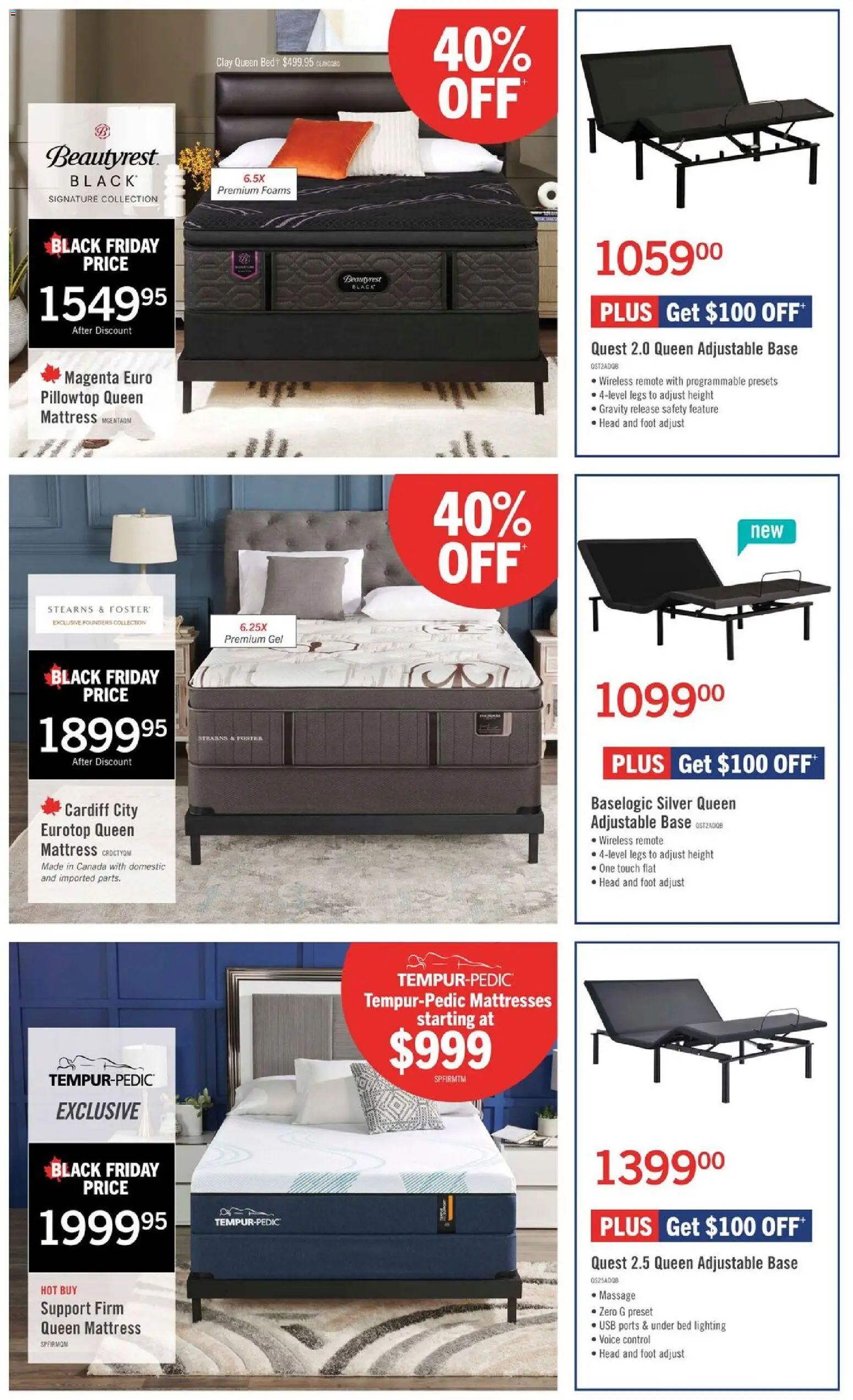 The Brick flyer valid from 21.11.2025 | Page: 4 | Products: Bed, Mattress