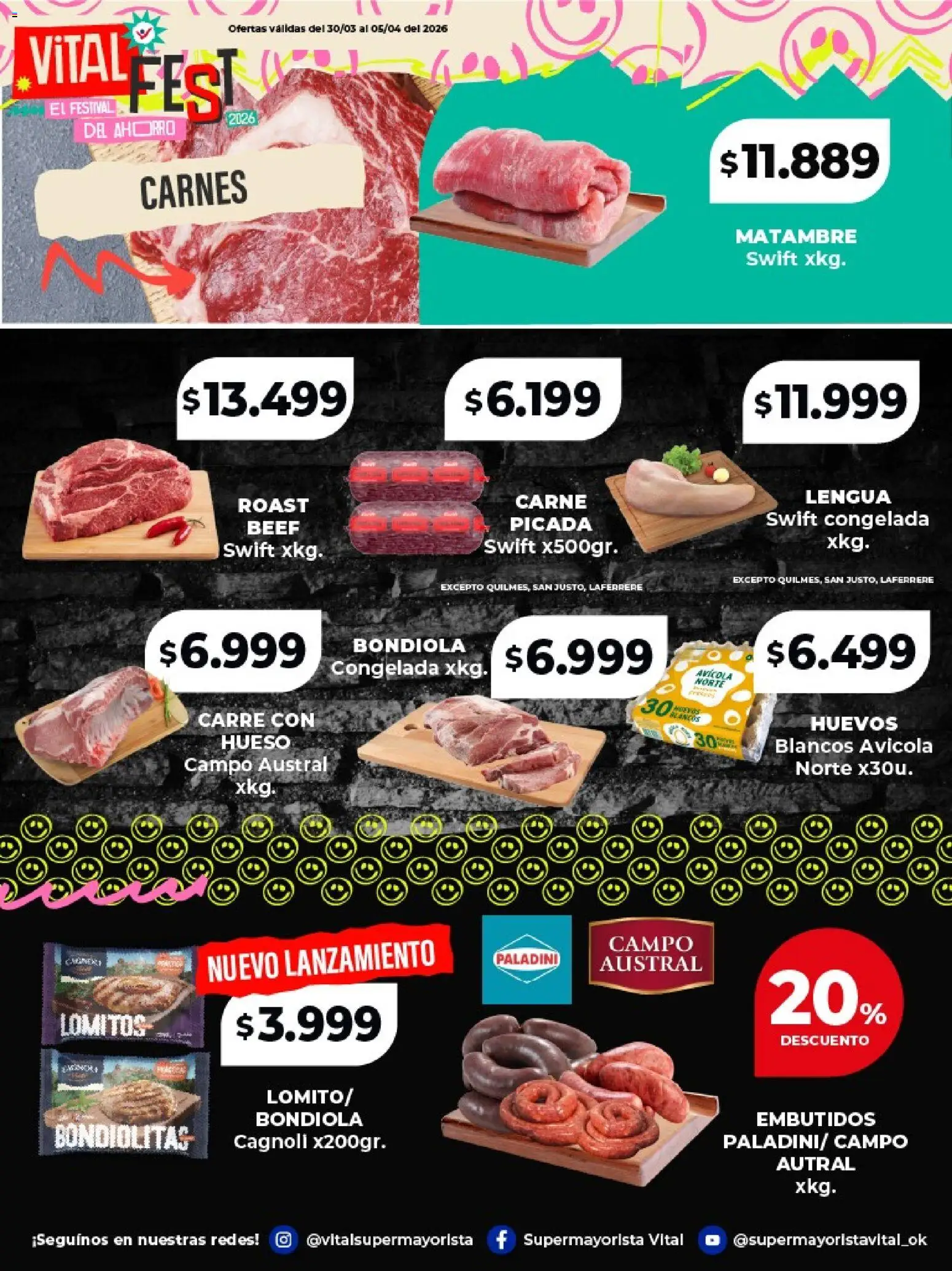 Vital - Especial de frescos │ válido desde el 30.03.2026 | Página: 2 | Productos: Huevos