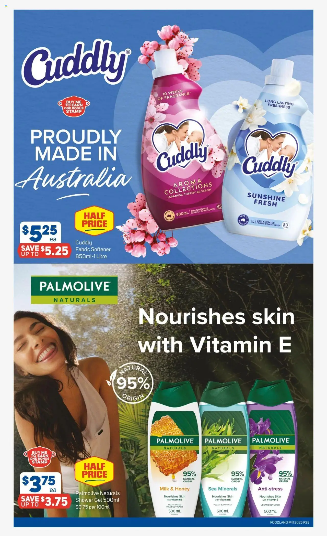 Foodland catalogue - valid from 08.10.2025 | Page: 26 | Products: Conditioner, Shower gel, Fabric softener, Vitamin