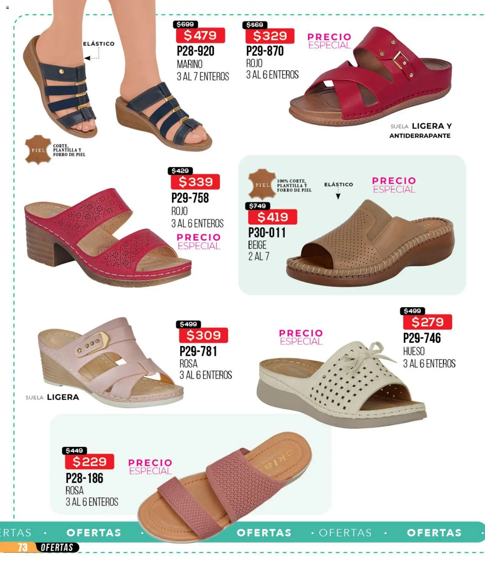 Nuevas ofertas de Cklass válidas en toda la República Mexicana desde el 12.01.2026. ¡Encuentra las mejores ofertas en Cklass catálogo Mega Ofertas Calzado! | Página: 74