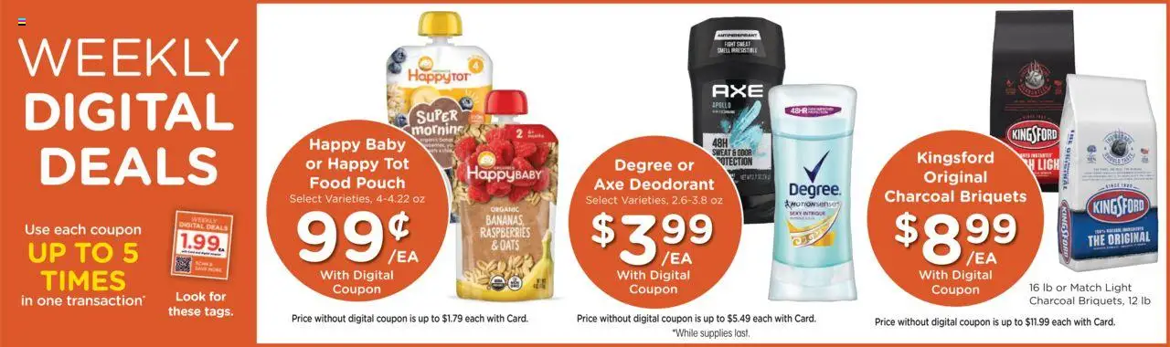 King Soopers Weekly Ad - valid from 08.10.2025 | Page: 3 | Products: Axe, Deodorant