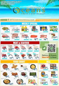 Preview of Oceans flyer - Mississauga from shop Oceans valid from 29.08.2025