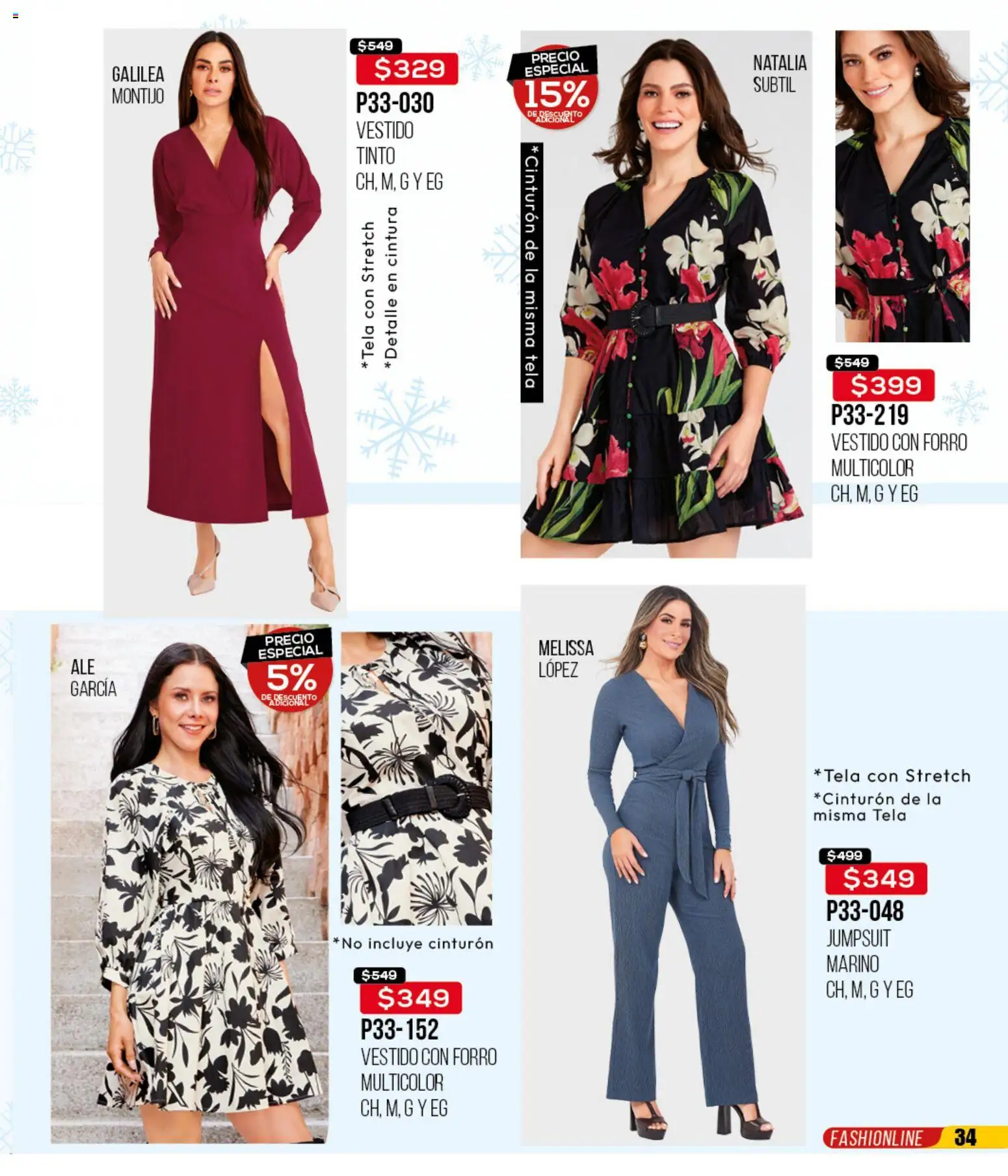 Nuevas ofertas de Cklass válidas en toda la República Mexicana desde el 15.12.2025. ¡Encuentra las mejores ofertas en Cklass catálogo Rebajas fin de año ropa! | Página: 35 | Productos: Cinturón, Vestido