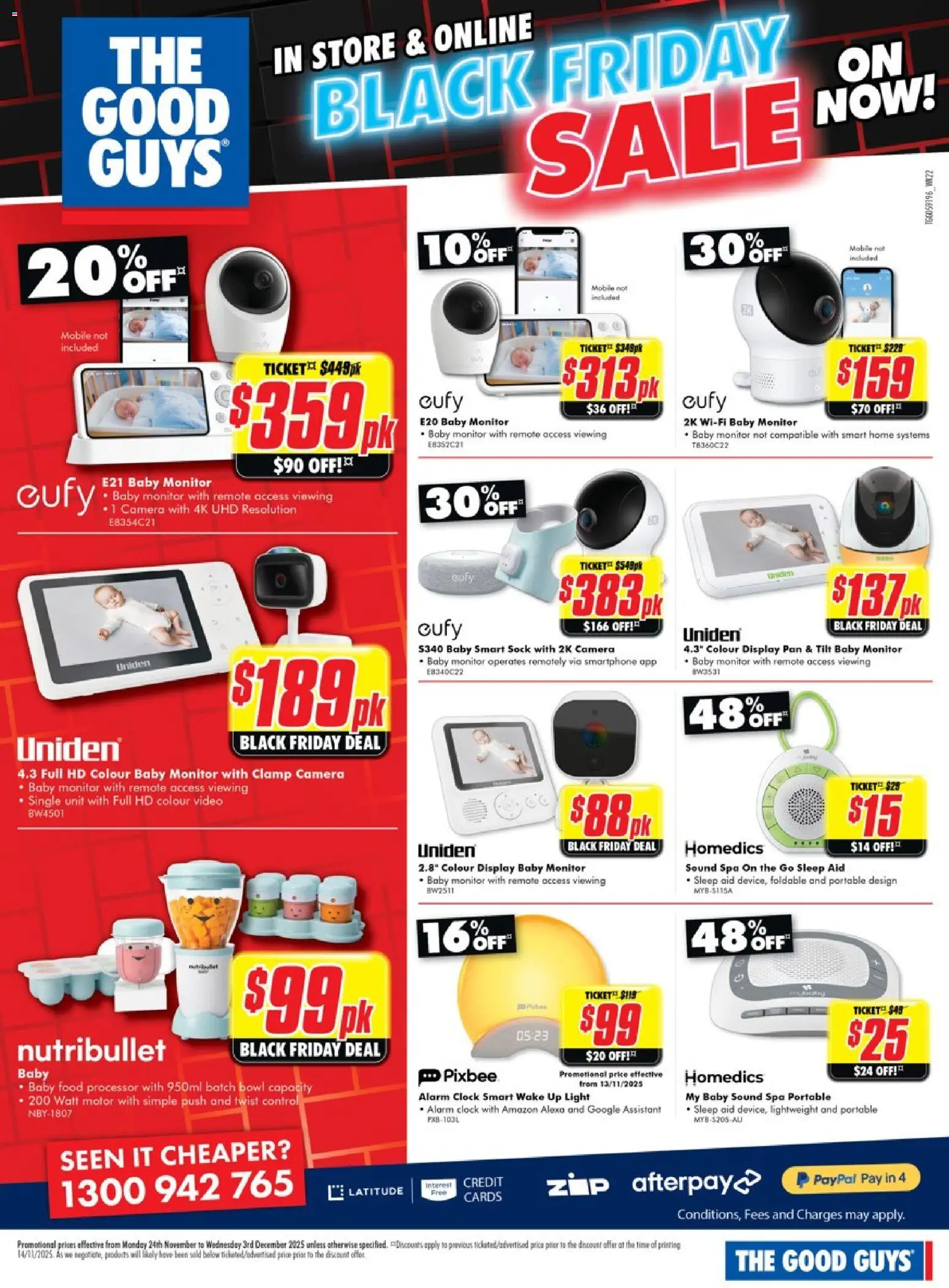 The Good Guys catalogue - valid from 23.11.2025 | Page: 21 | Products: Smartphone, Alarm clock, Portable, Mobile