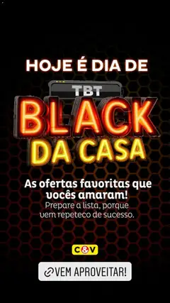 Casa e Video Black Friday - Pré-Visualização do folheto da loja Casa e Video, válido de 23.10.2025