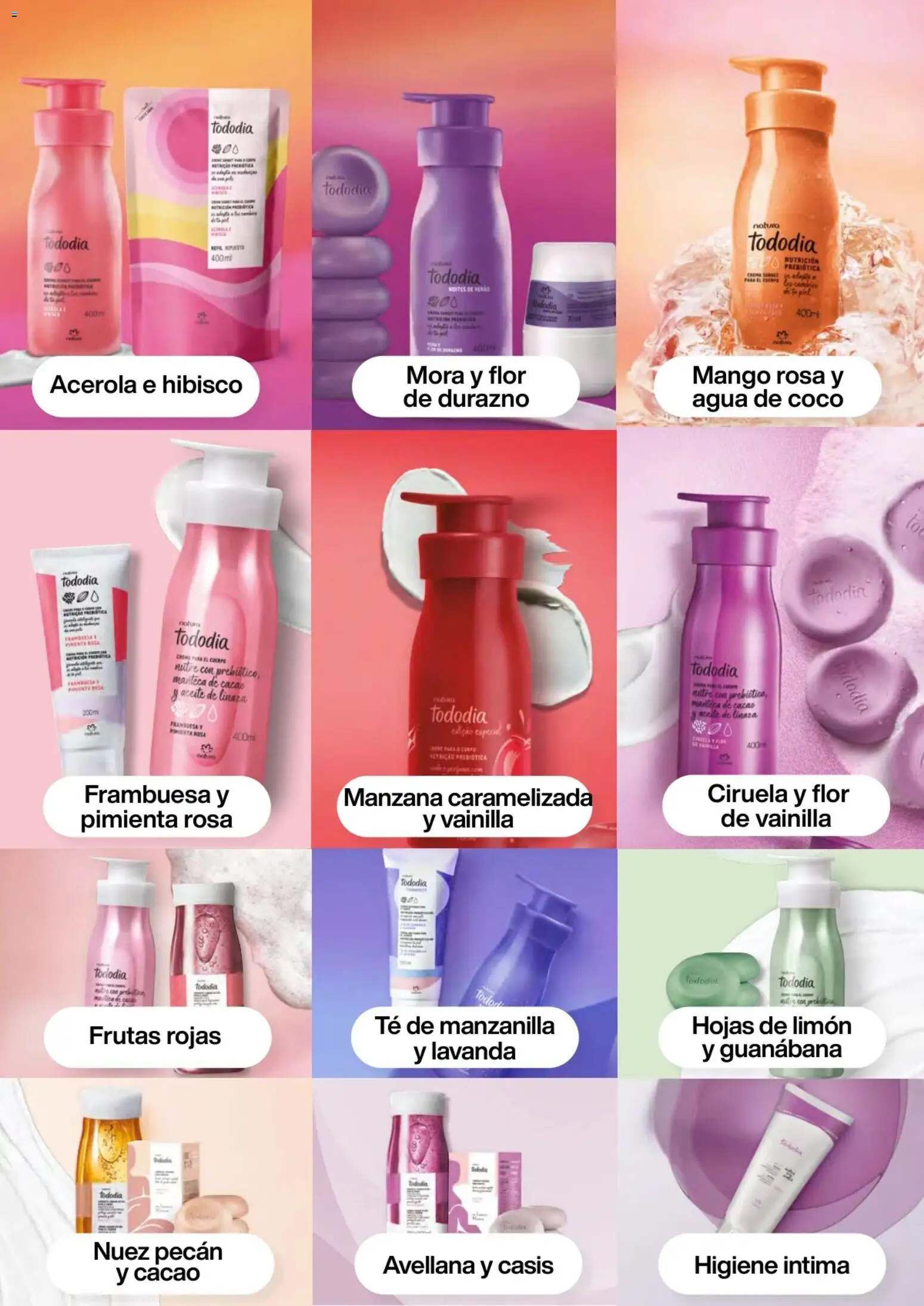 Natura revista - valida desde el 02.01.2026 | Página: 90 | Productos: Pimienta, Mango, Manzana, Mora