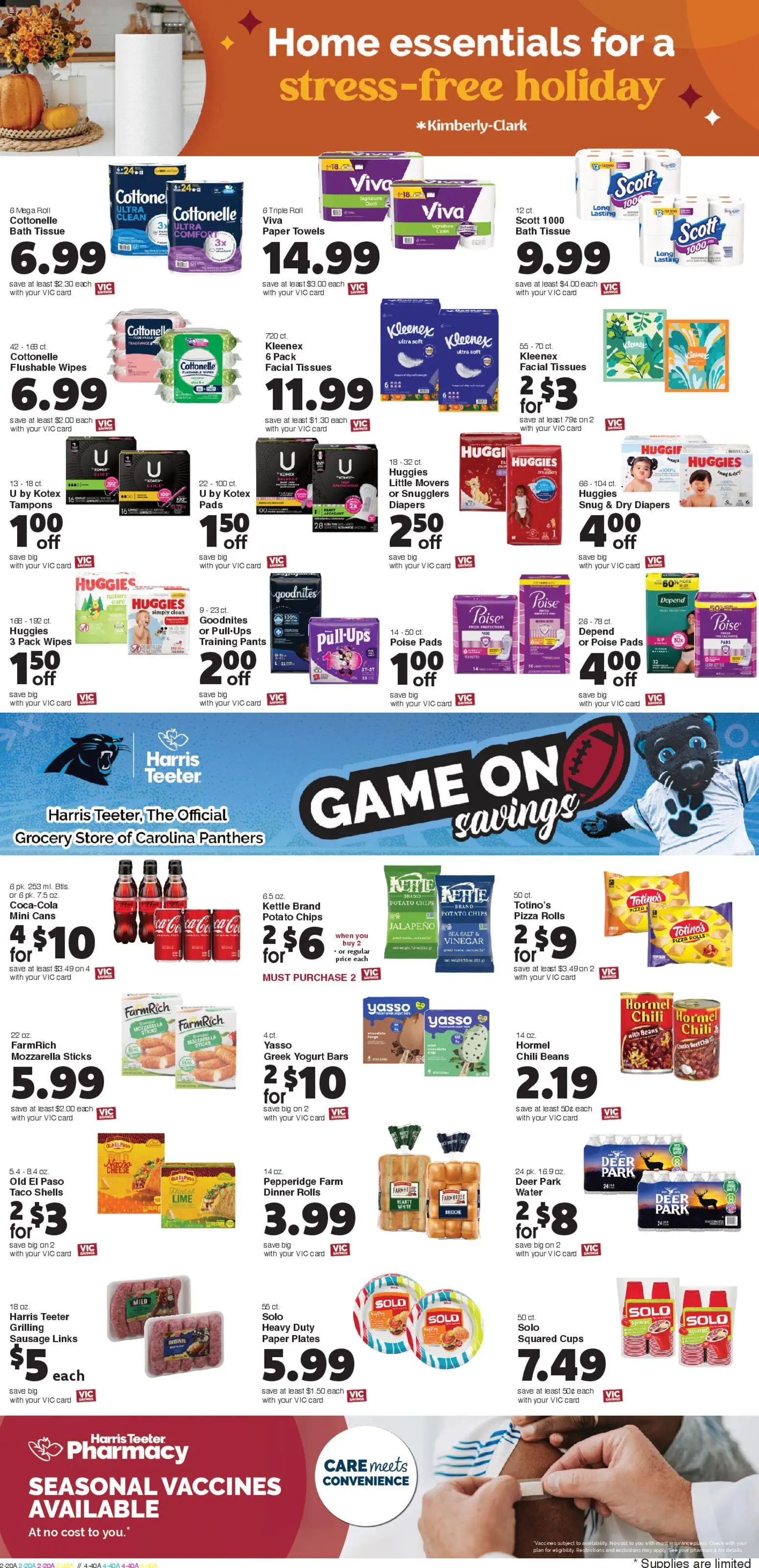 Harris Teeter Weekly Ad - SC - valid from 05.11.2025 | Page: 6 | Products: Bath, Yogurt, Tampons, Salt