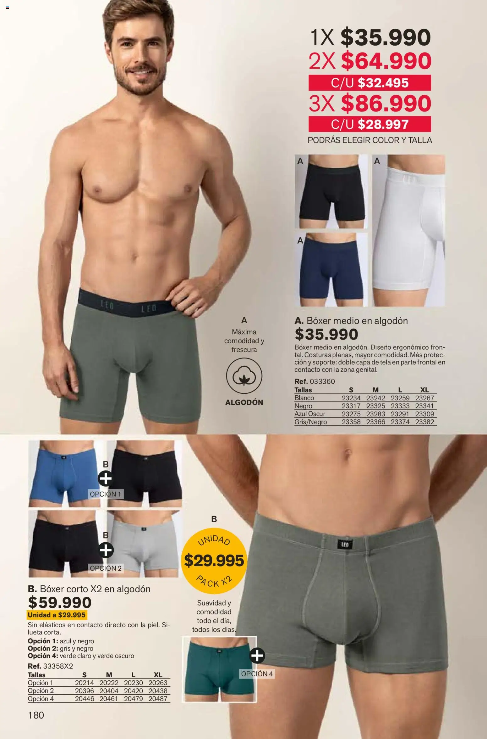 Leonisa revista - valida desde el 07.12.2025 | Página: 180 | Productos: Algodón