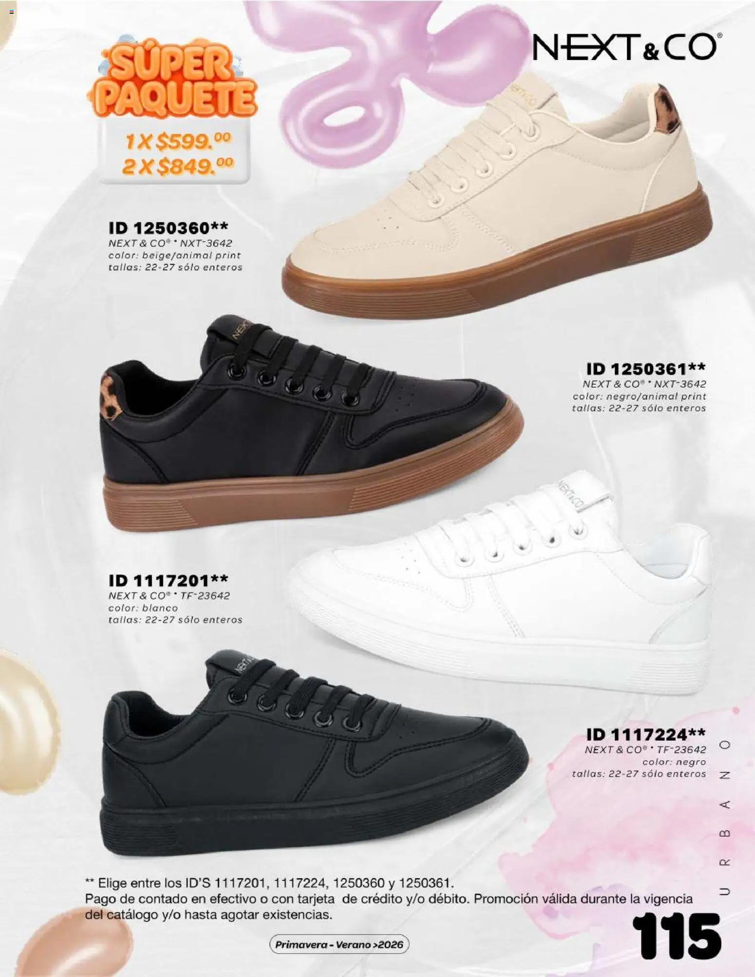 Nuevas ofertas de Price Shoes válidas en toda la República Mexicana desde el 15.02.2026. ¡Encuentra las mejores ofertas en Price Shoes catálogo Urbano! | Página: 115