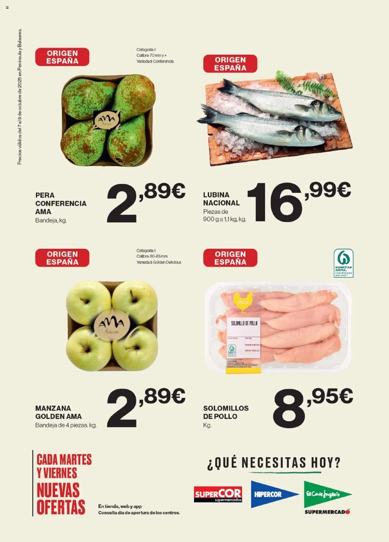 Nuevas ofertas de El Corte Inglés válidas en toda la República Mexicana desde el 07.10.2025. ¡Encuentra las mejores ofertas en El Corte Inglés - Catálogo! | Página: 2 | Productos: Pollo, Pera, Bandeja, Manzana