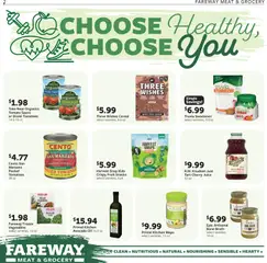 Preview of Fareway weekly ads valid from 05.01.2026 | Page: 2 | Products: Broccoli, Oil, Tomatoes, Sauce