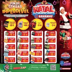 Bahamas Supermercados - Ofertas Fim de Semana Imperdível - Pré-Visualização do folheto da loja Bahamas Supermercados, válido de 12.12.2025