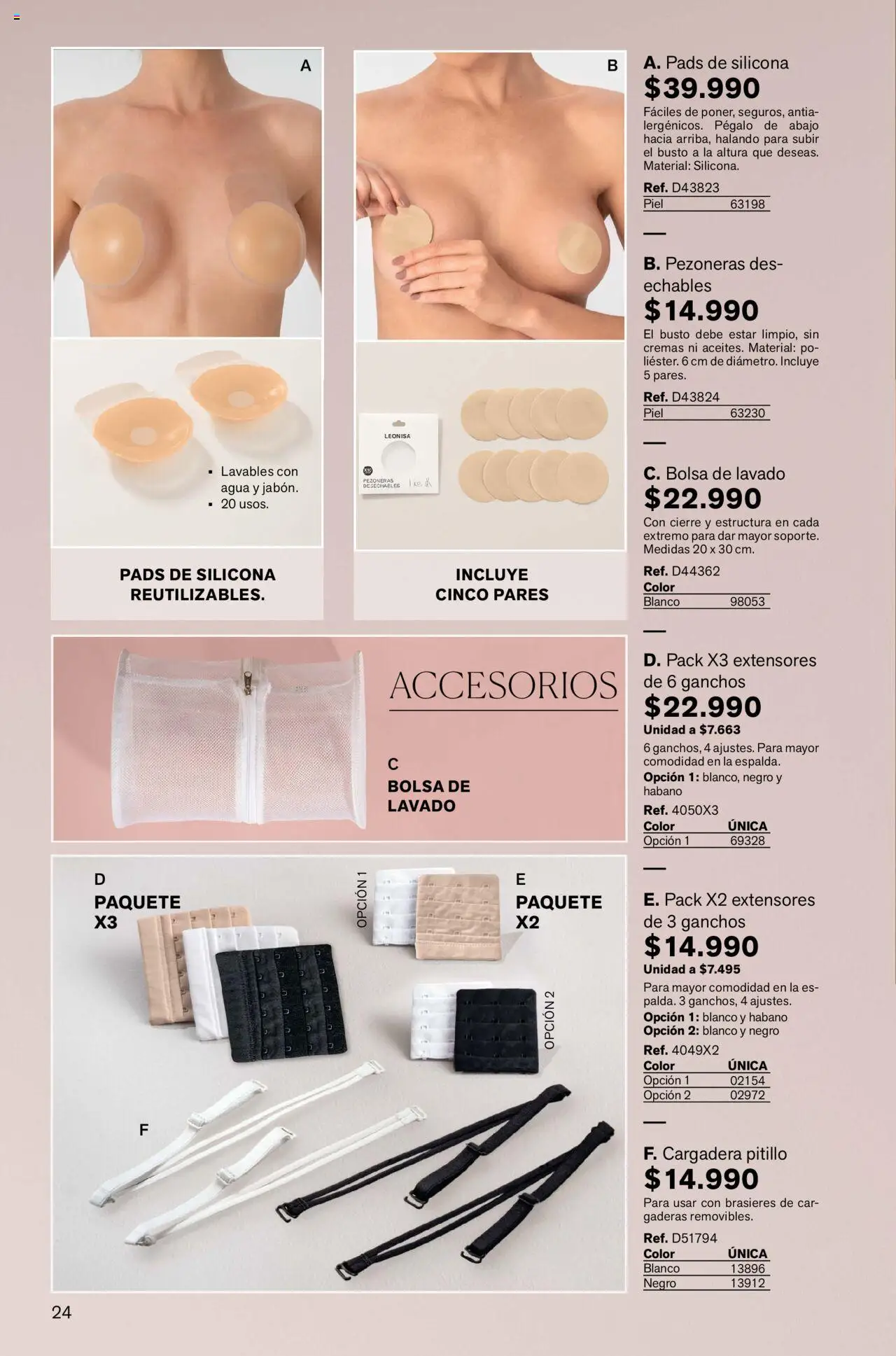 Leonisa revista - valida desde el 04.08.2025 | Página: 24 | Productos: Agua, Pitillo, Bolsa