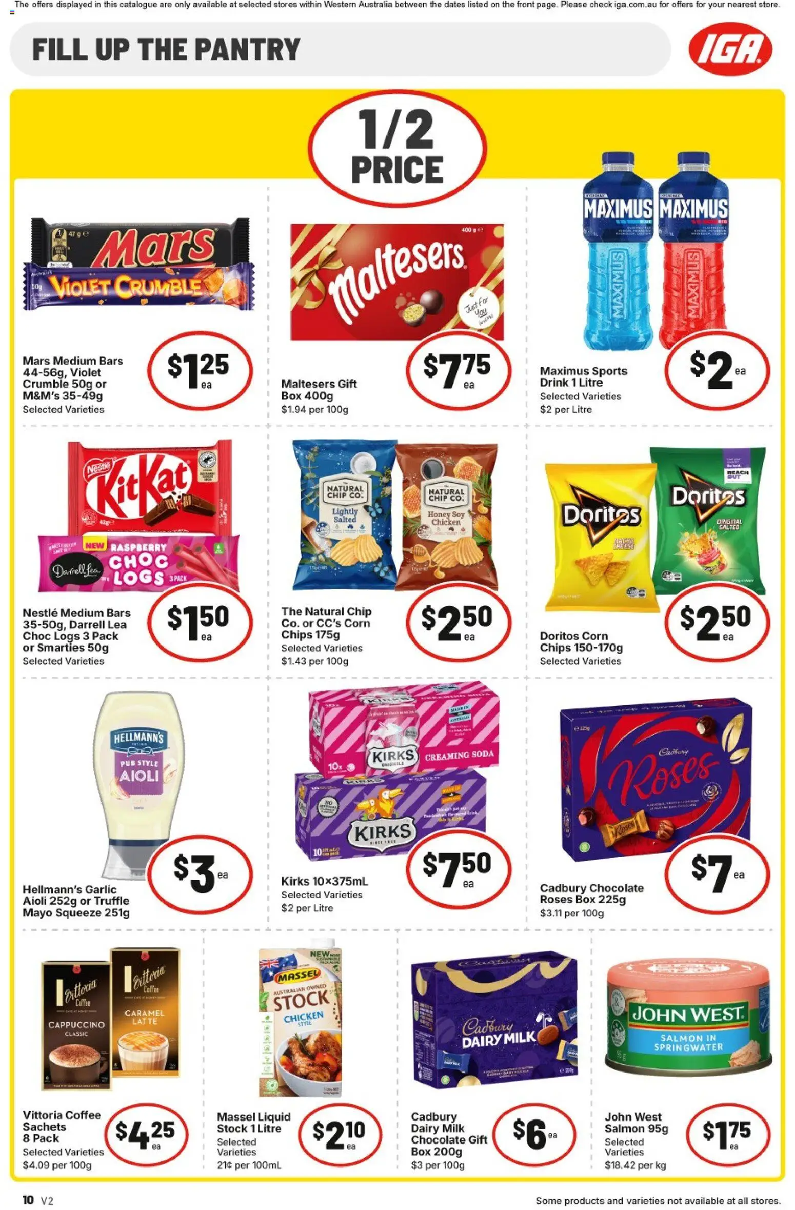 IGA catalogue - valid from 24.12.2025 | Page: 10 | Products: Box, Coffee, Honey, Chips