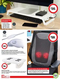 Preview of Coles - Best Buys - Back To Reality - valid from 16.01.2026 | Page: 2 | Products: Battery, Foot rest, Accessories, Usb