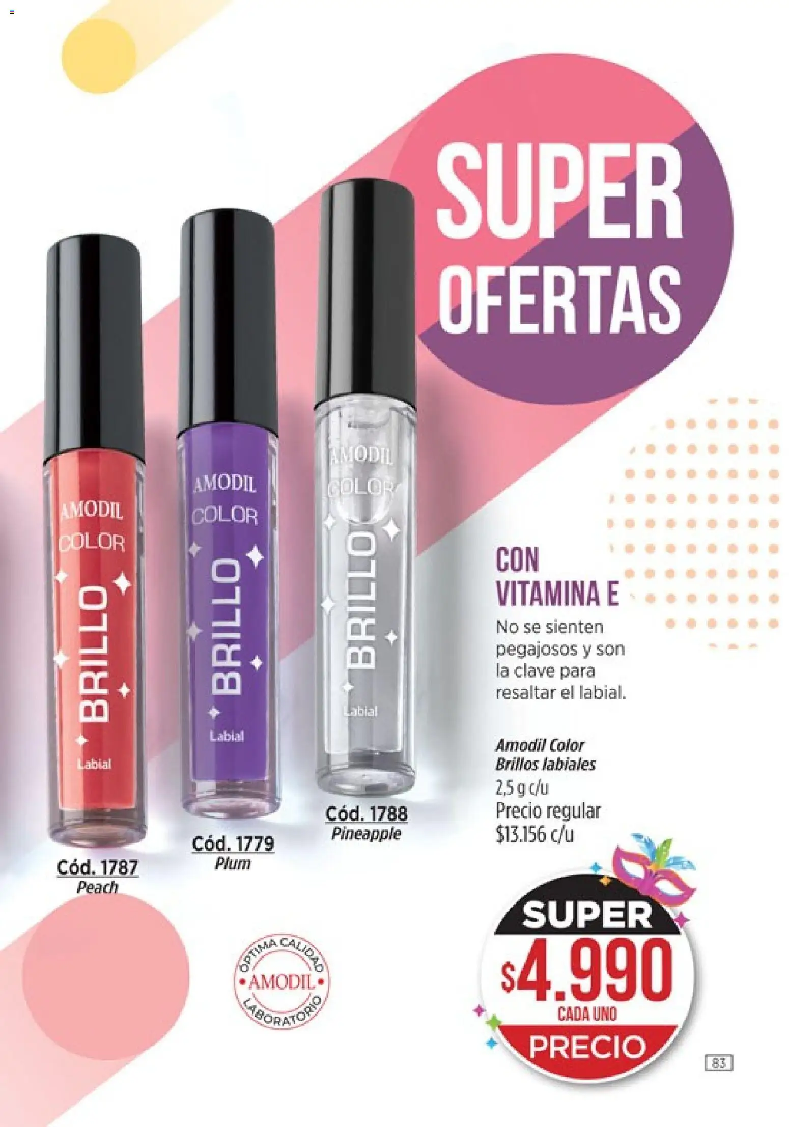 Catálogo Amodil Campaña 3 │ válido desde el 01.03.2026 | Página: 83 | Productos: Brillo