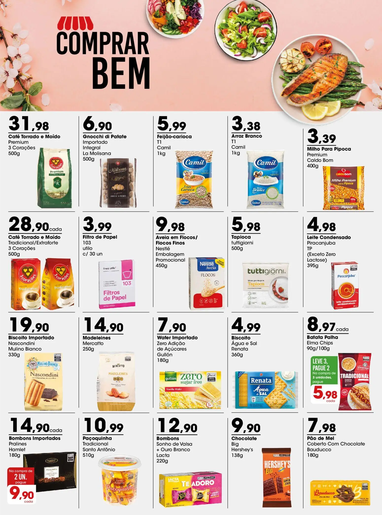 Zaffari Folheto - válido de 17.11.2025 | Página: 1 | Produtos: Mel, Batata, Sal, Leite condensado