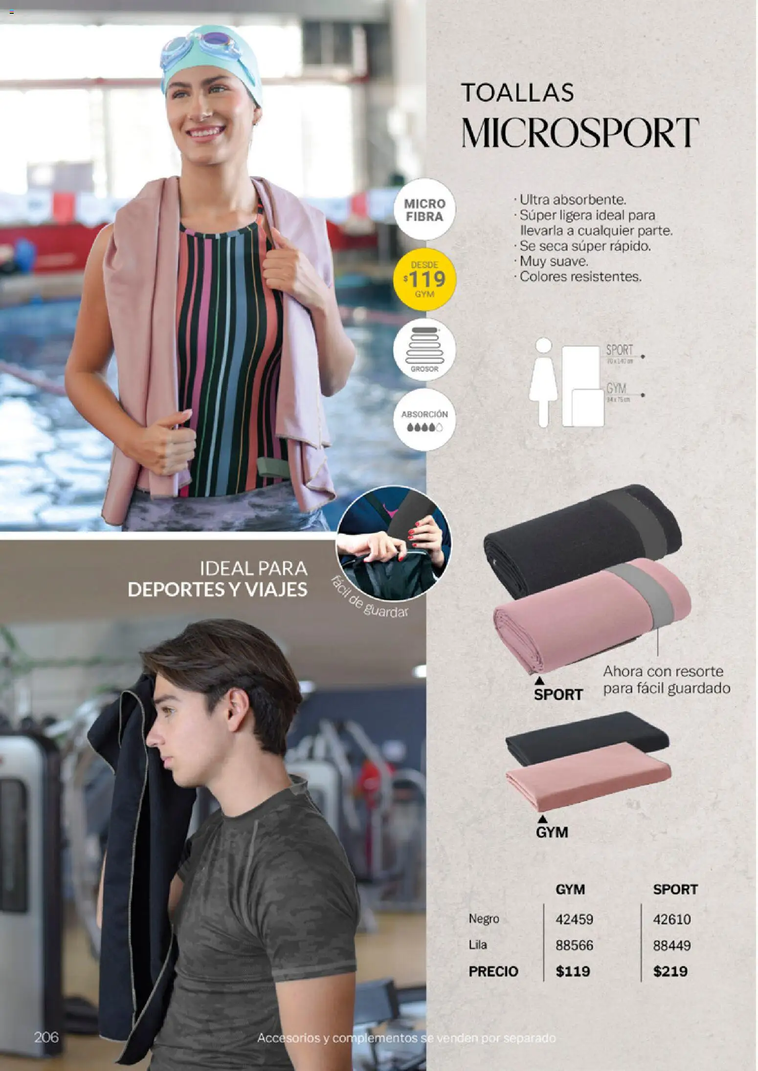 Nuevas ofertas de Vianney válidas en toda la República Mexicana desde el 06.03.2026. ¡Encuentra las mejores ofertas en Vianney catálogo Tu hogar, nuestra pasión! | Página: 208 | Productos: Toallas