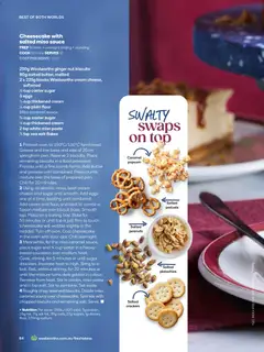 Preview of Woolworths Fresh Ideas magazine - valid from 01.05.2026 | Page: 84 | Products: Cheese, Flour, Ginger, Sugar