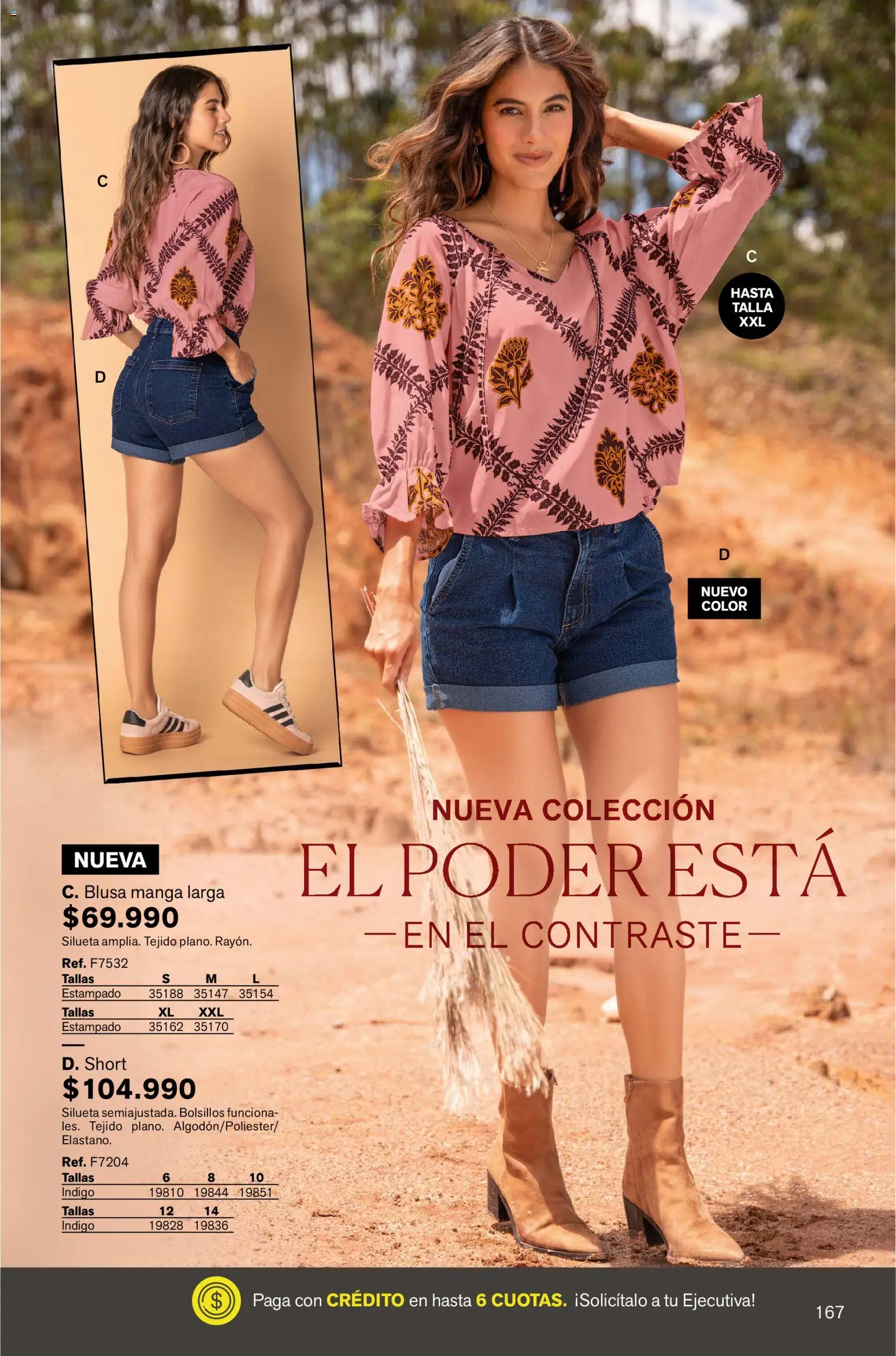 Leonisa revista - valida desde el 13.11.2025 | Página: 167 | Productos: Short, Blusa