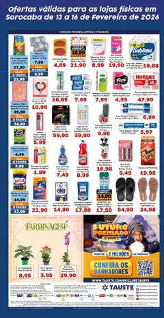 Tauste - Ofertas da semana  - Pré-Visualização do folheto da loja Tauste, válido de 13.02.2026 | Página: 5 | Produtos: Lápis, Creme, Protetor labial, Desinfetante